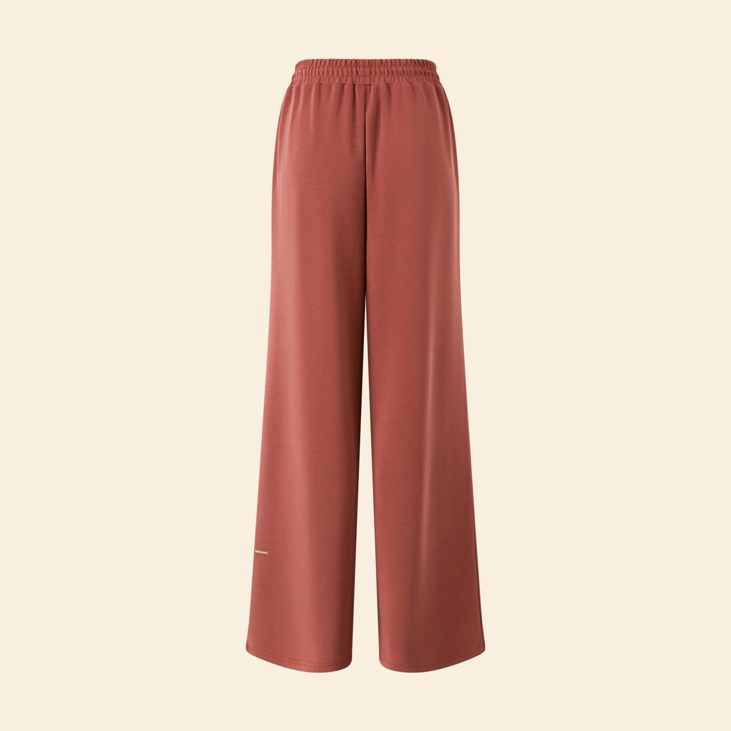Jogging deportivo wide leg MARRON