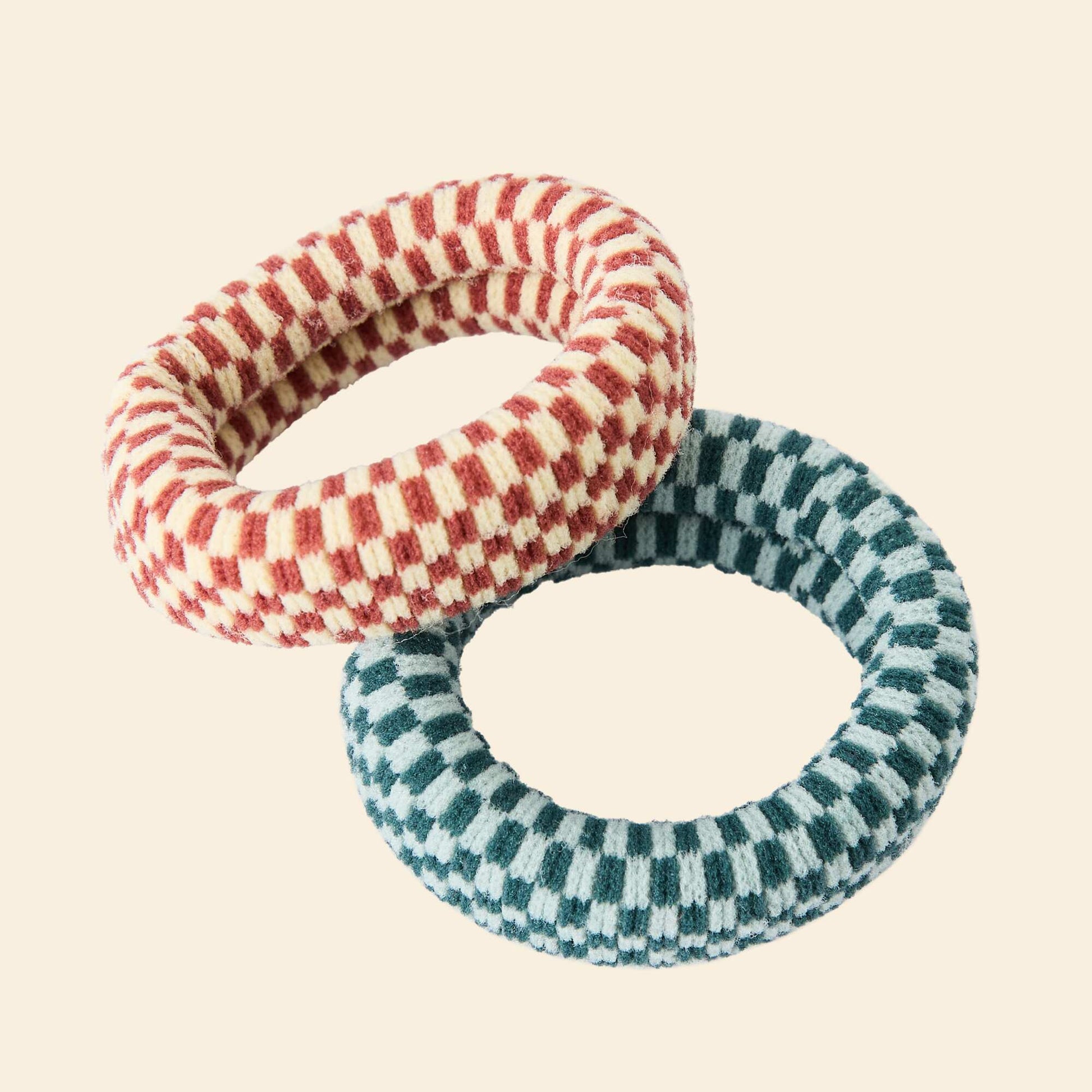 Pack de 2 gomas para el pelo AMARILLO