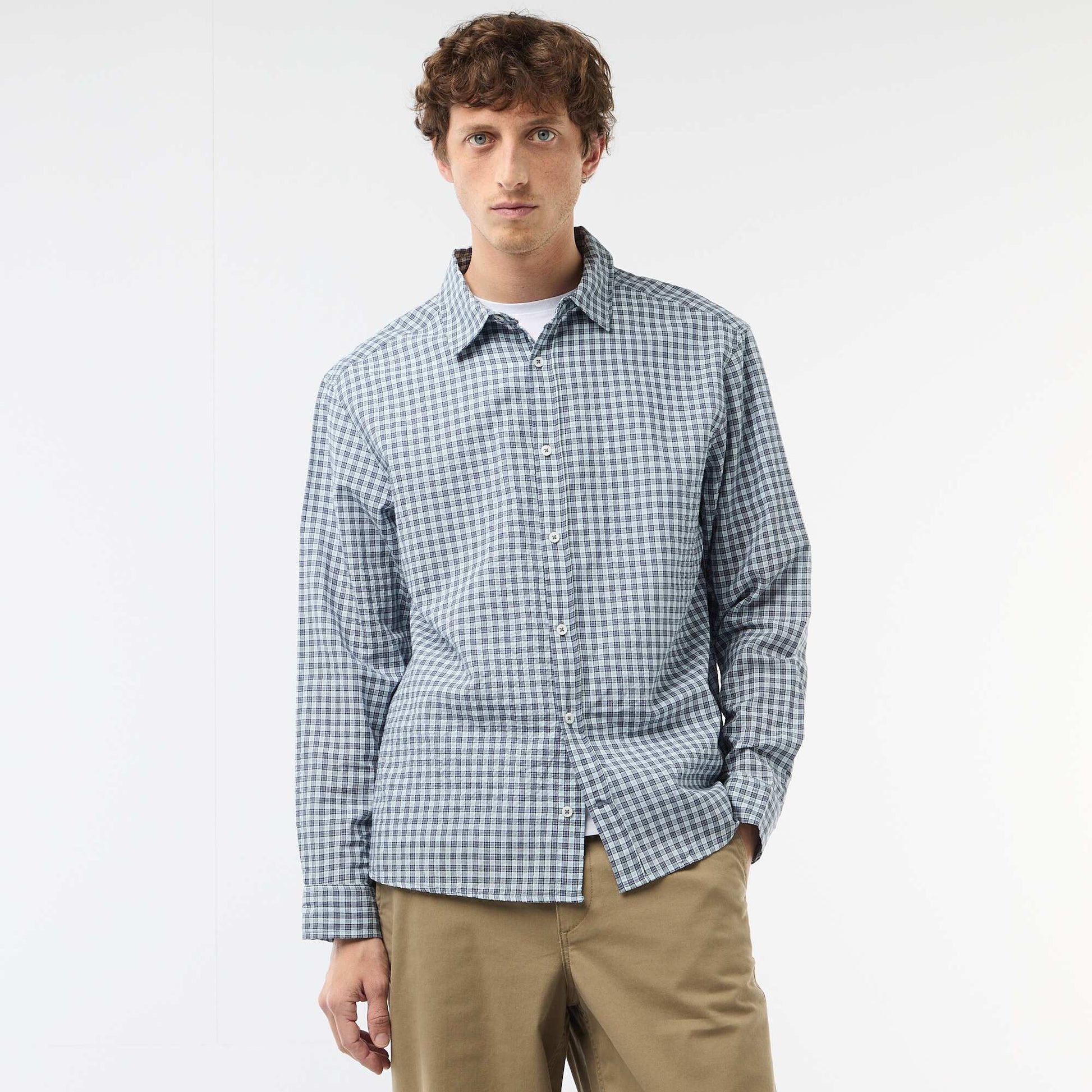 Camisa de cuadros AZUL