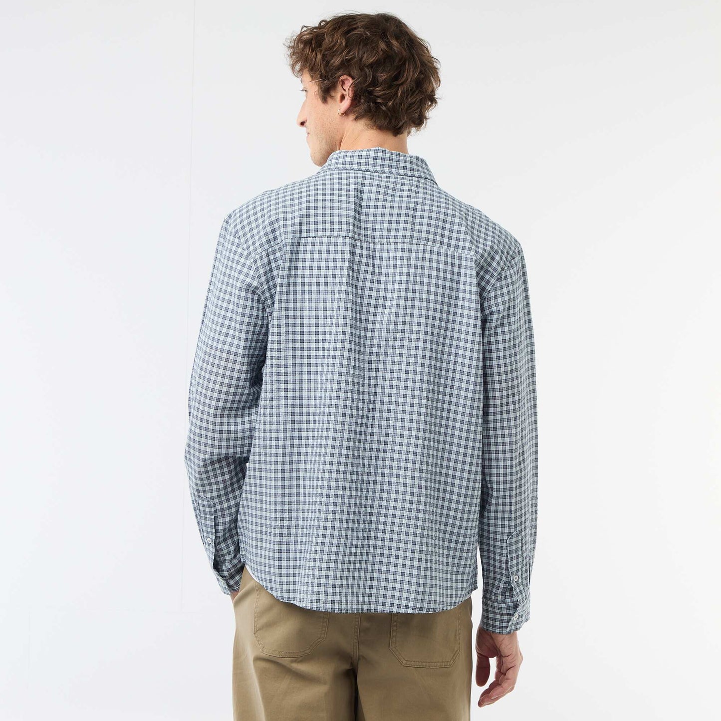 Camisa de cuadros AZUL