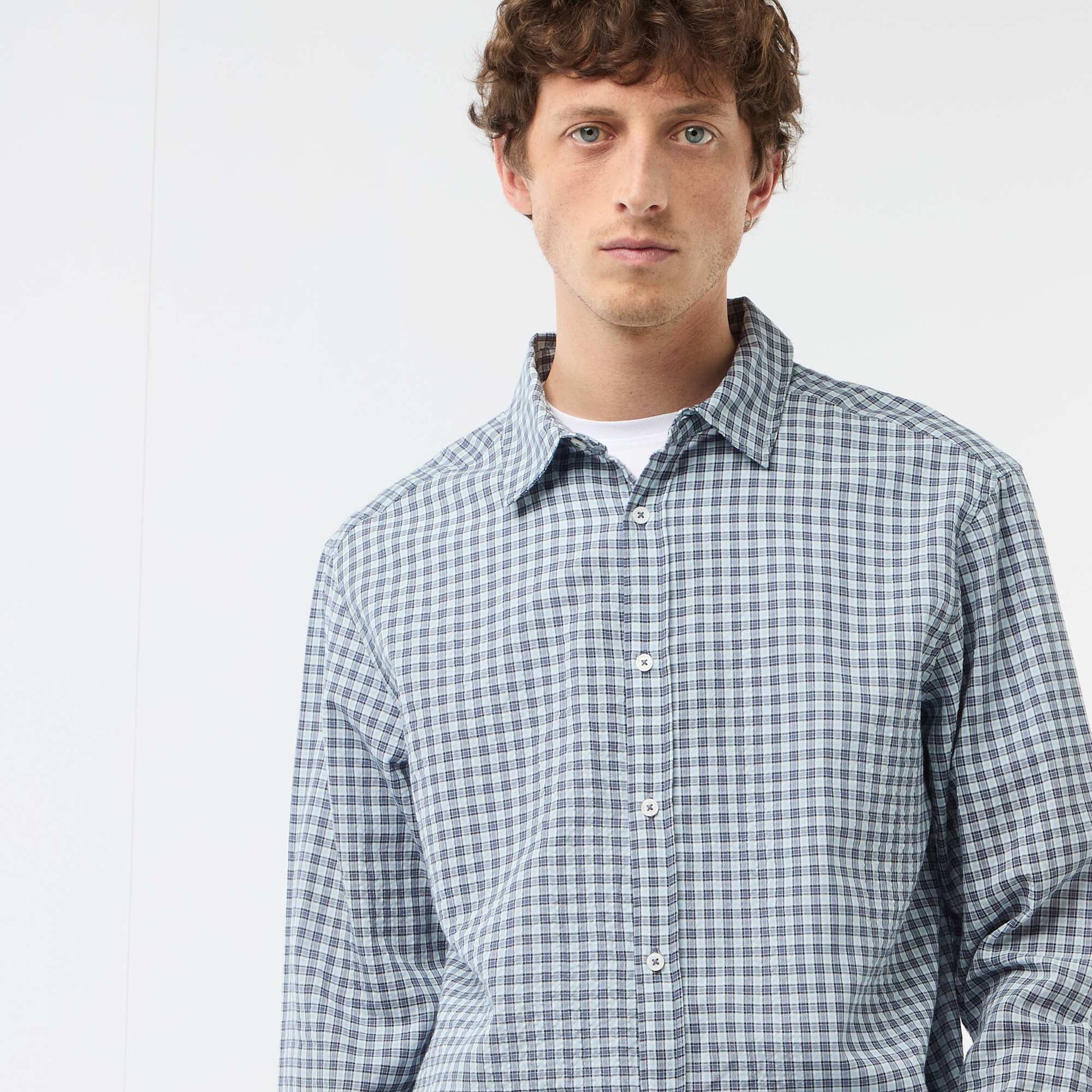 Camisa de cuadros AZUL