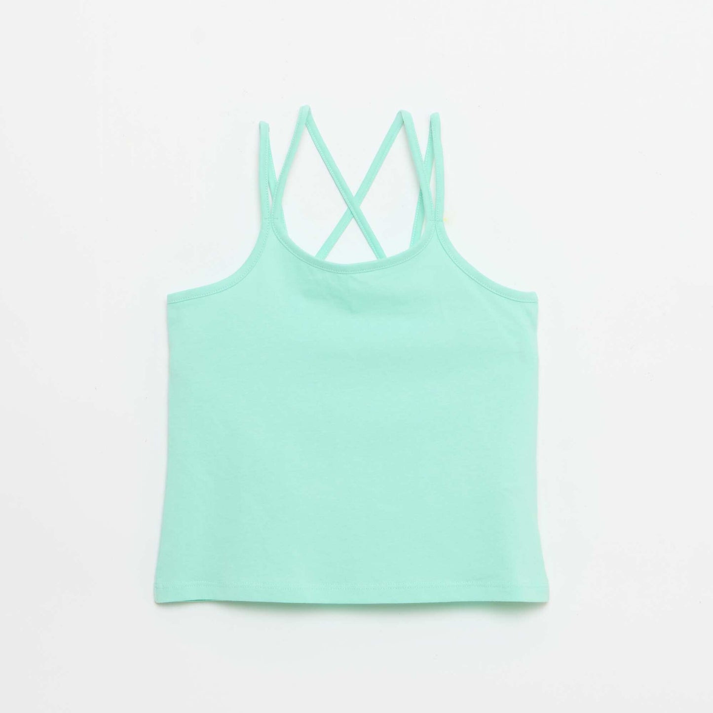 Pack de 2 camisetas de tirantes  una estampada BLANCO
