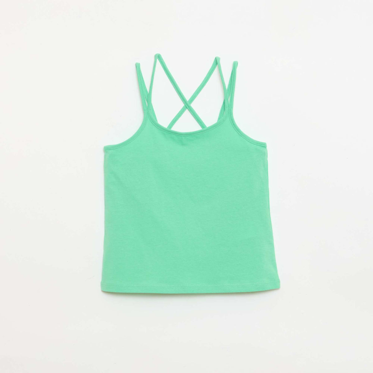 Pack de 2 camisetas de tirantes  una estampada BLANCO