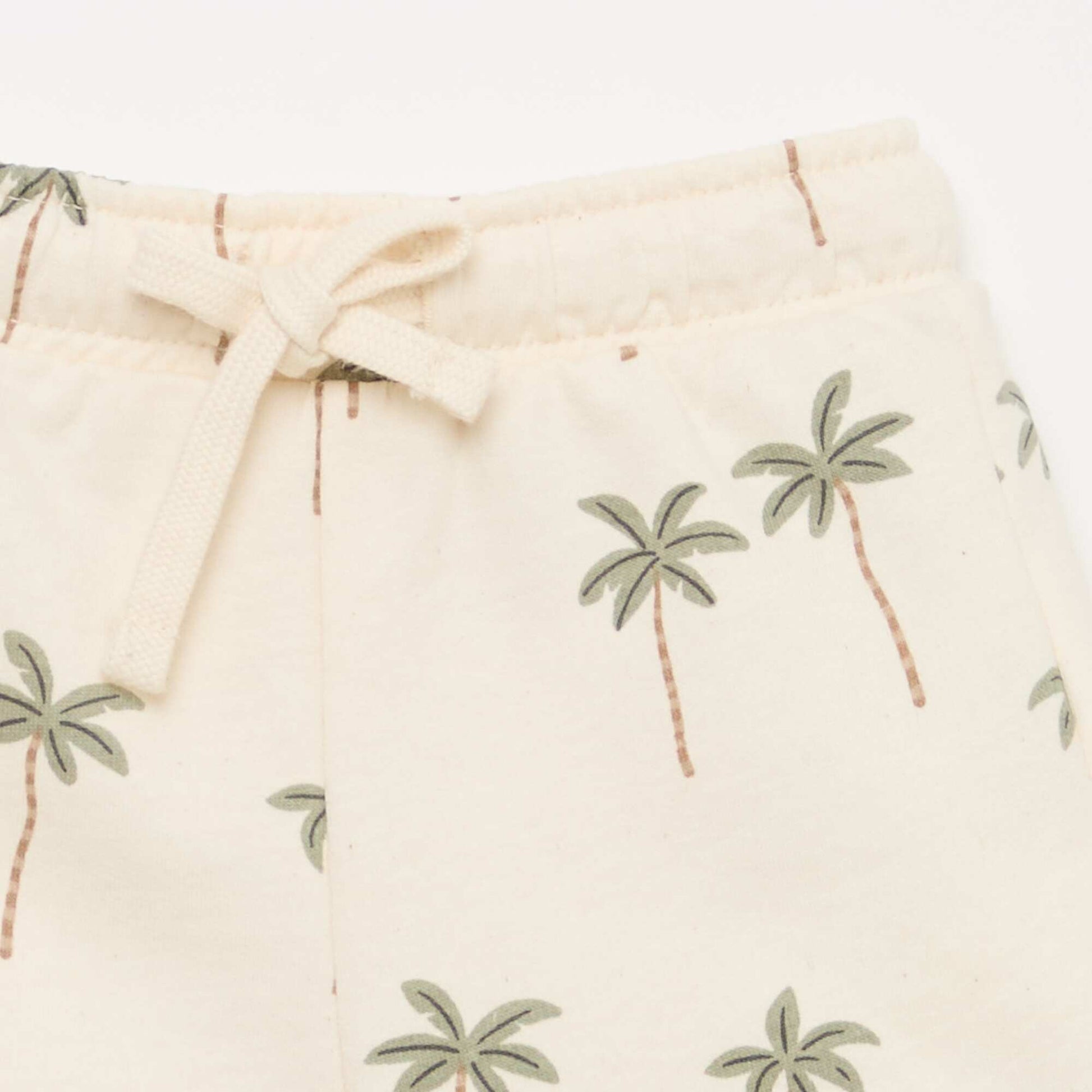 Conjunto camiseta + pantalón corto con estampado - 2 piezas BLANCO