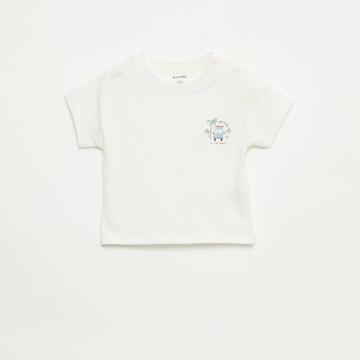 Pack 2 piezas pantalón corto + camiseta BLANCO