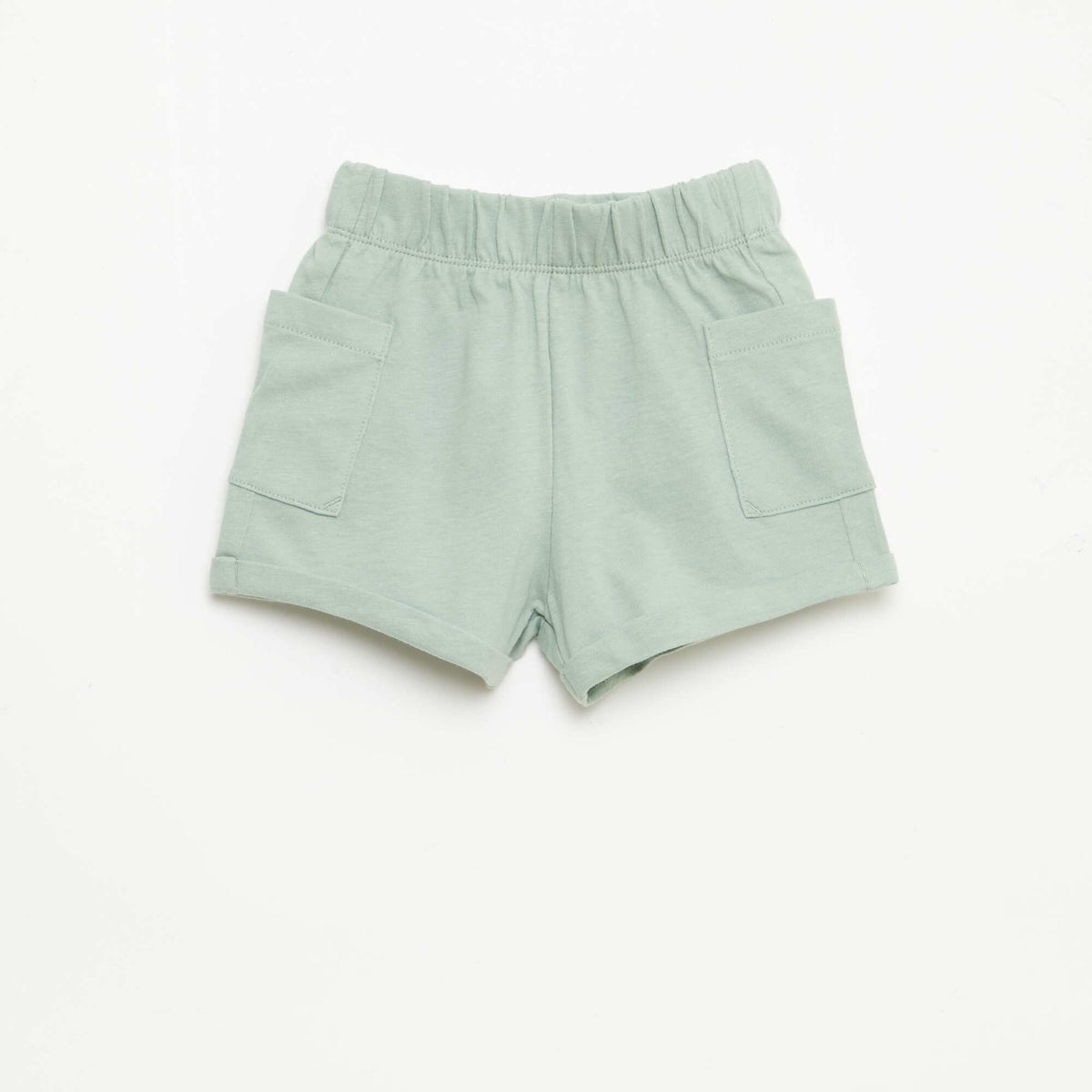 Pack 2 piezas pantalón corto + camiseta BLANCO