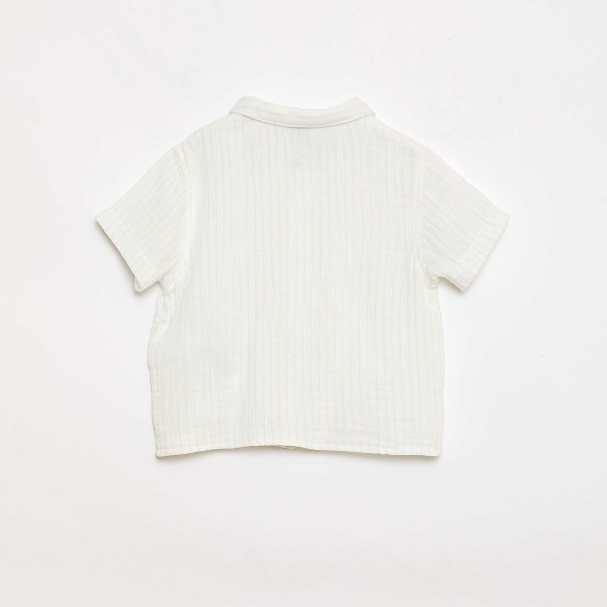 Conjunto de dos piezas camisa + pantalón corto BLANCO