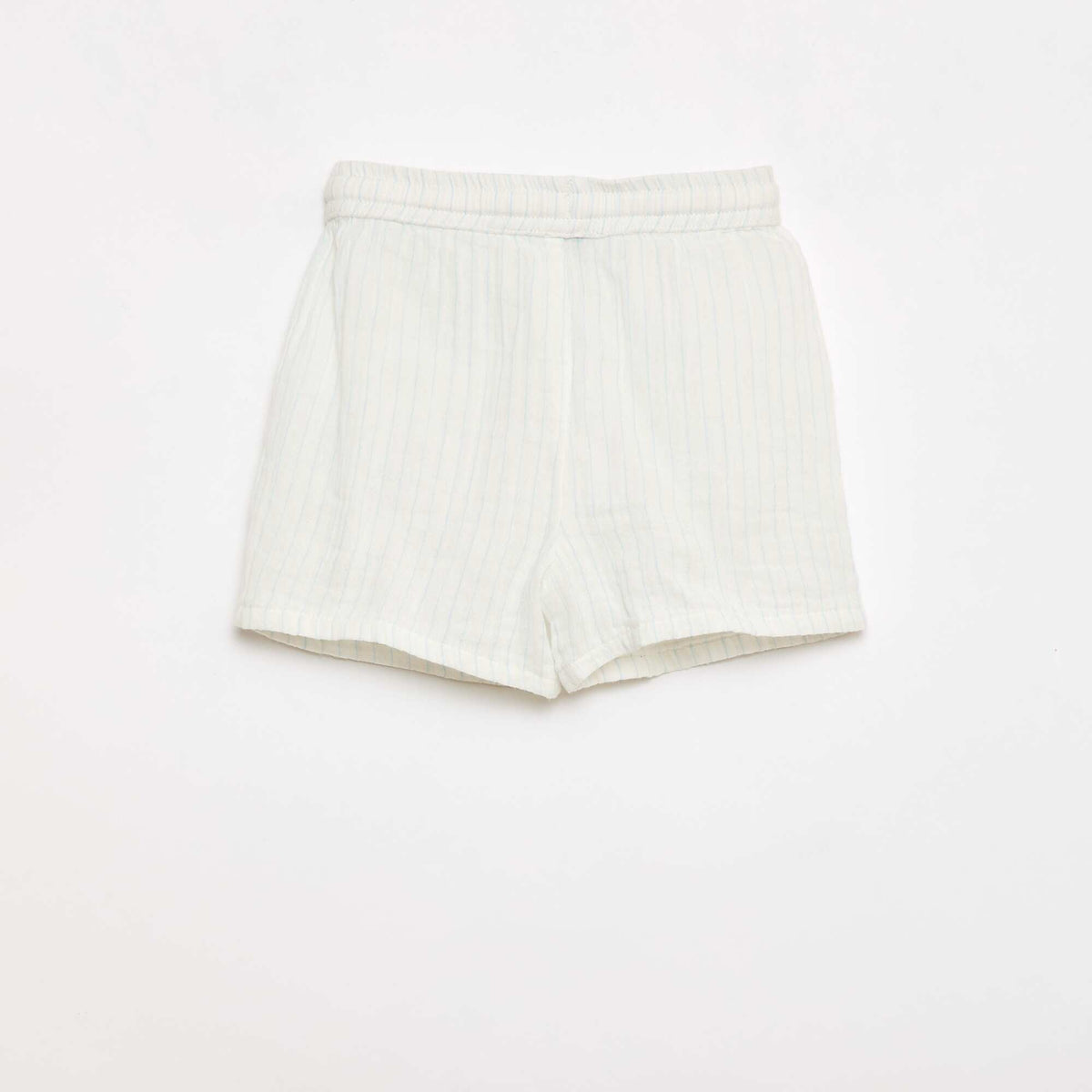 Conjunto de dos piezas camisa + pantalón corto BLANCO