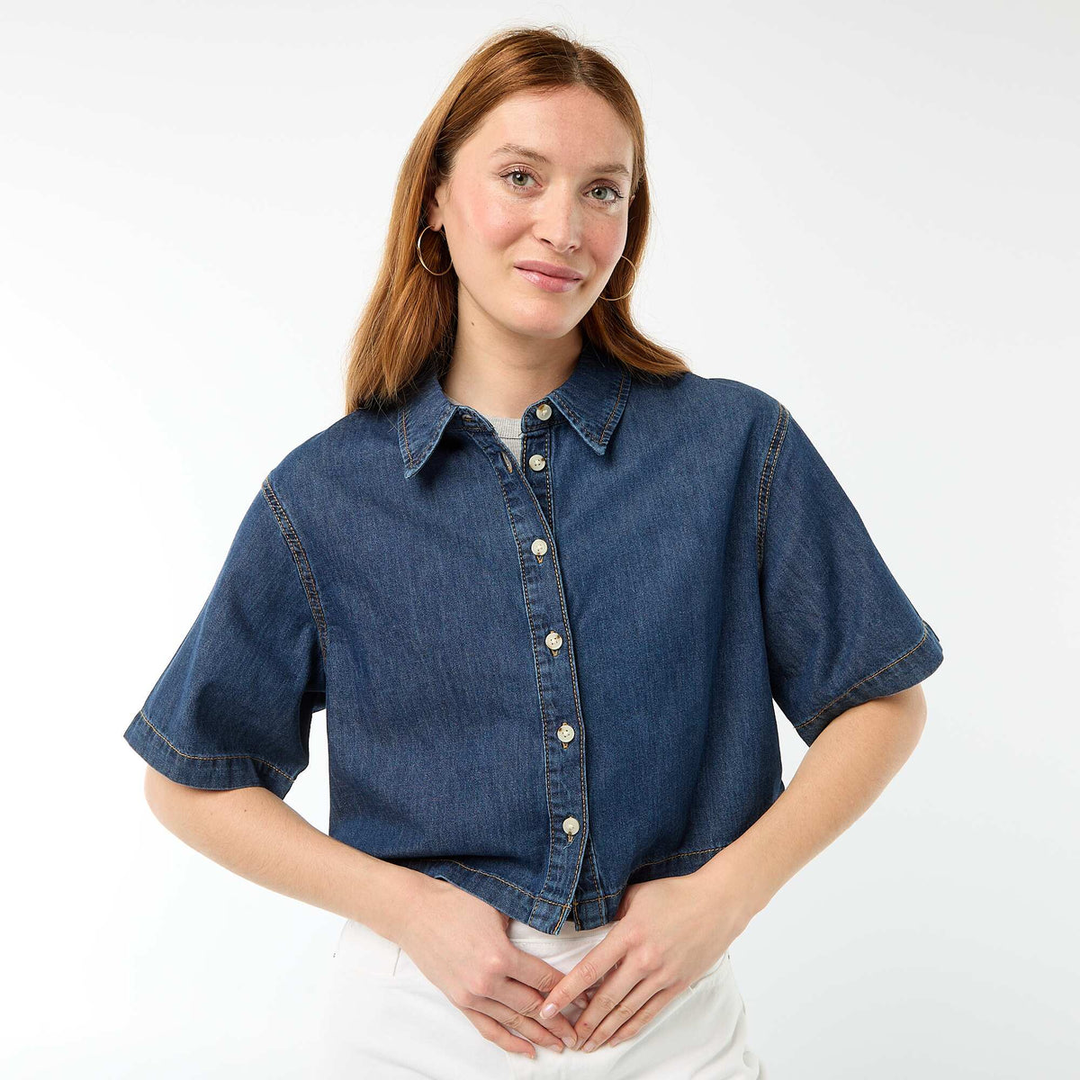 Camiseta sin mangas en canalé GRIS