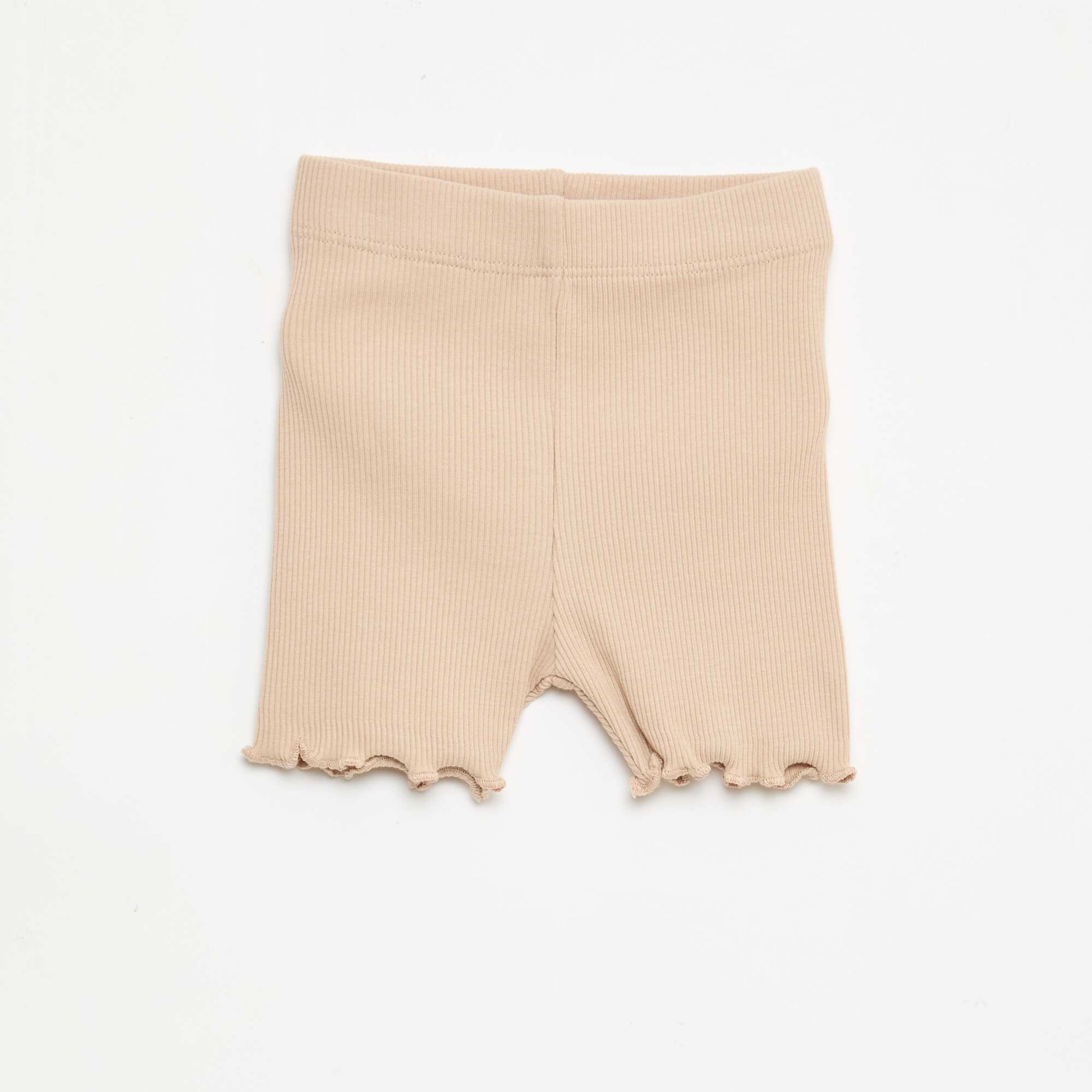 Pack de leggings de canalé - 2 unidades BEIGE