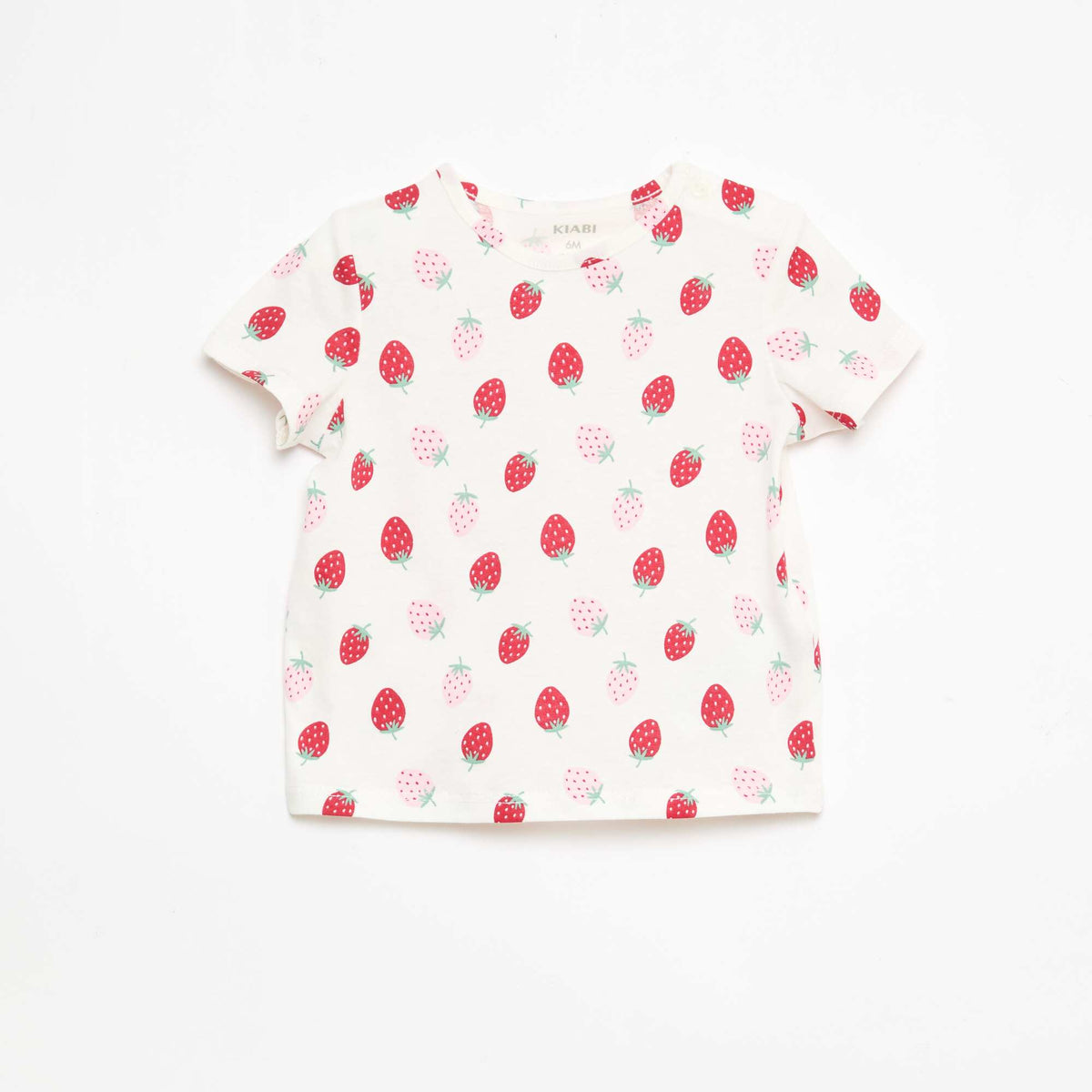 Pack camiseta + pantalón corto estampado BLANCO