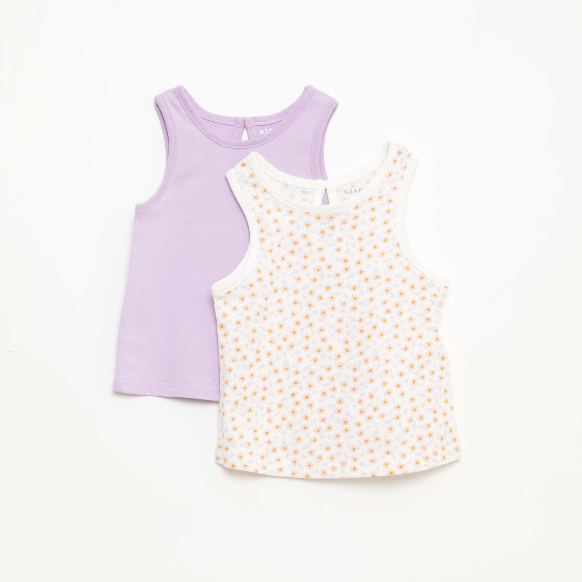 Pack de camisetas de tirantes - 2 piezas BLANCO