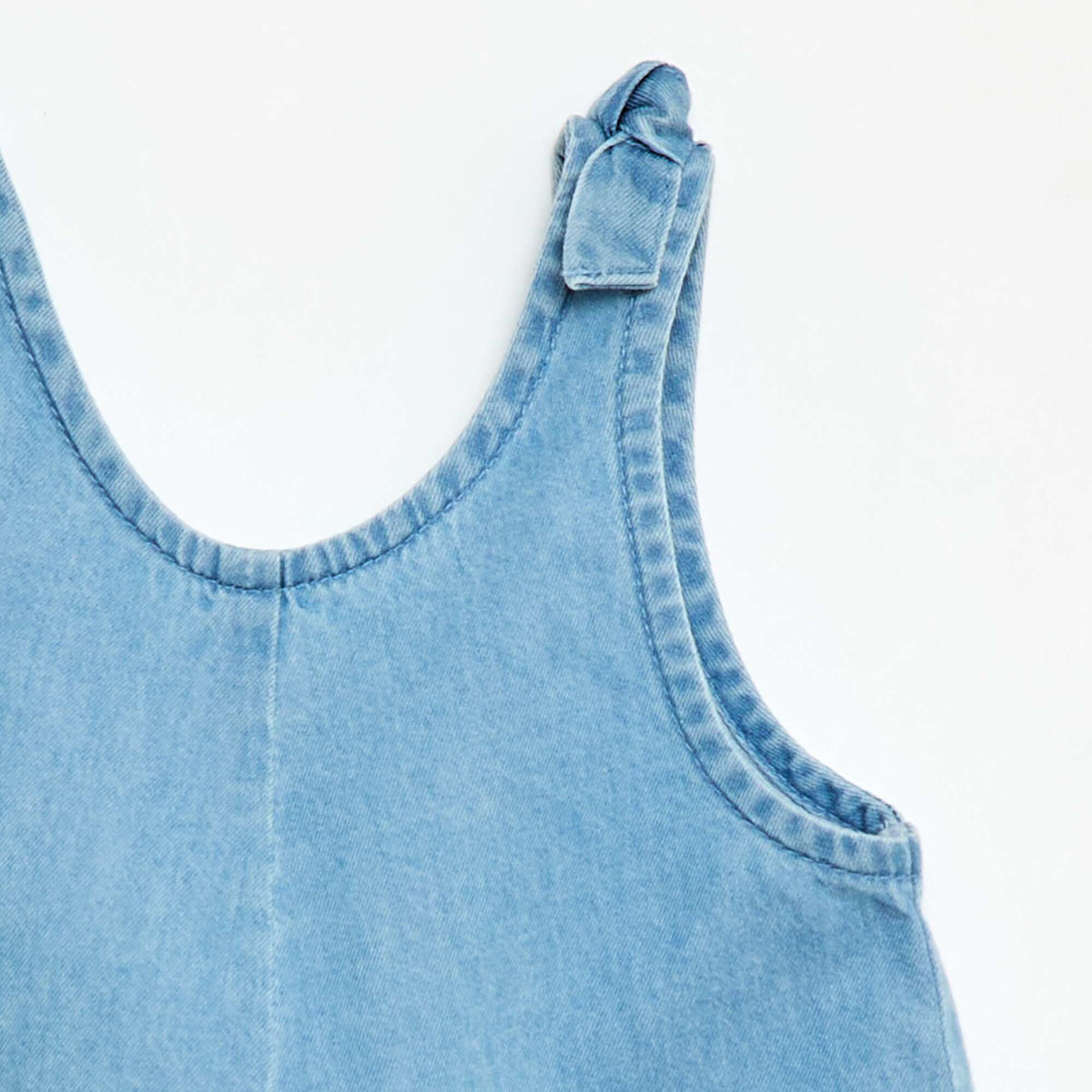Mono corto de jean AZUL