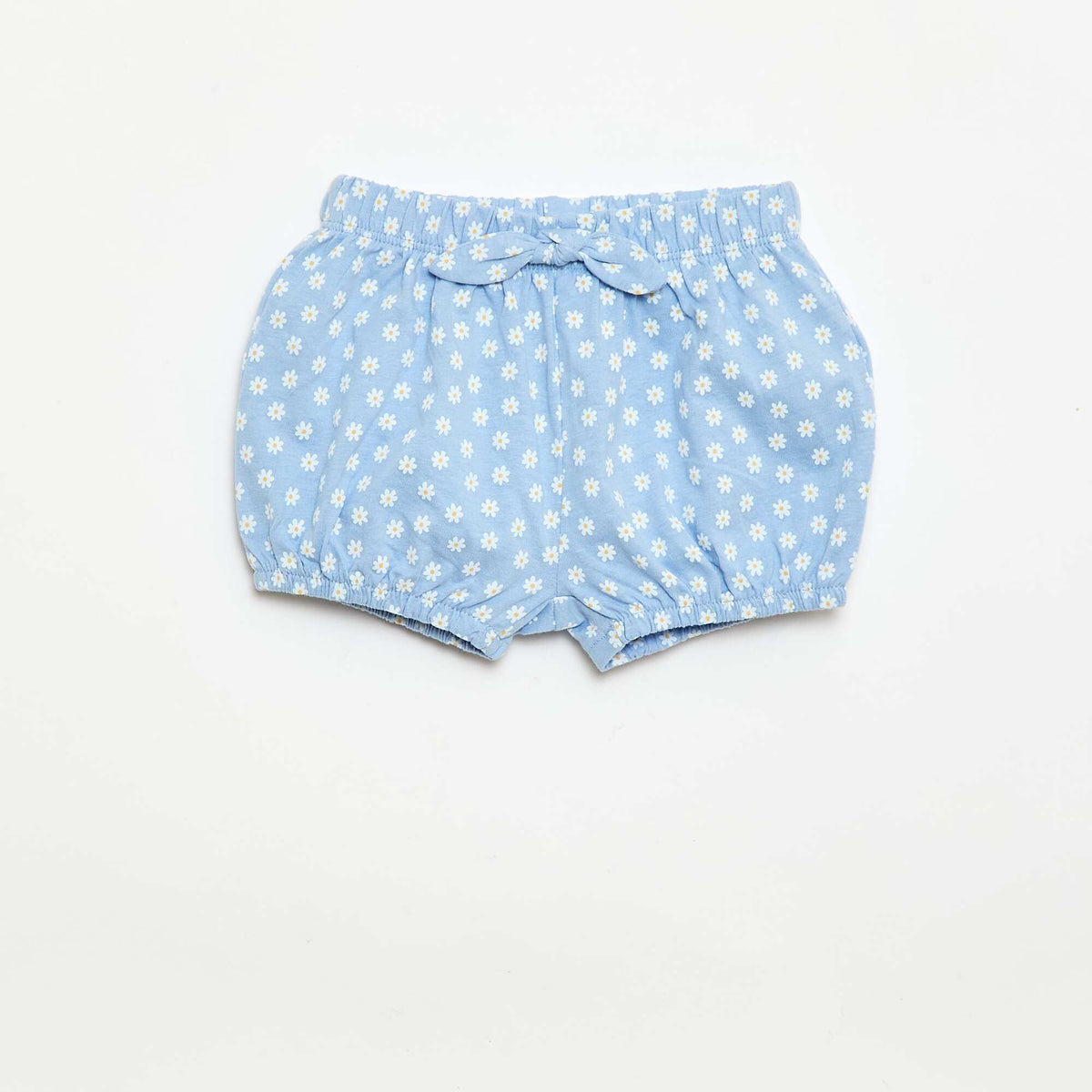 Pack de 2 pantalones cortos con lazos de fantasía AZUL