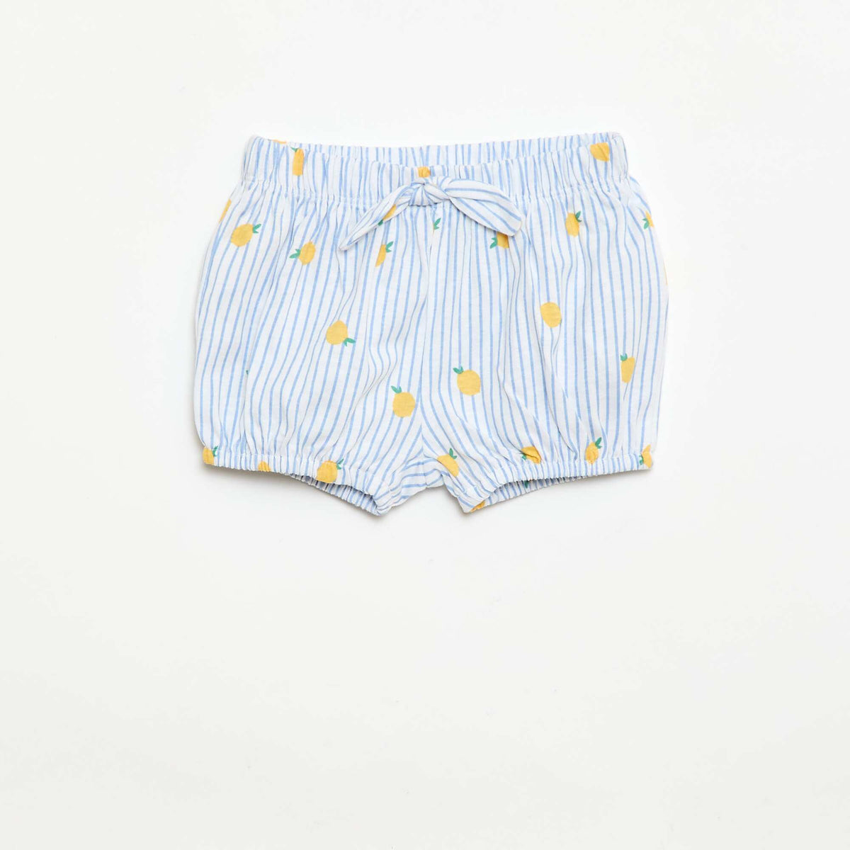 Pack de 2 pantalones cortos con lazos de fantasía AZUL