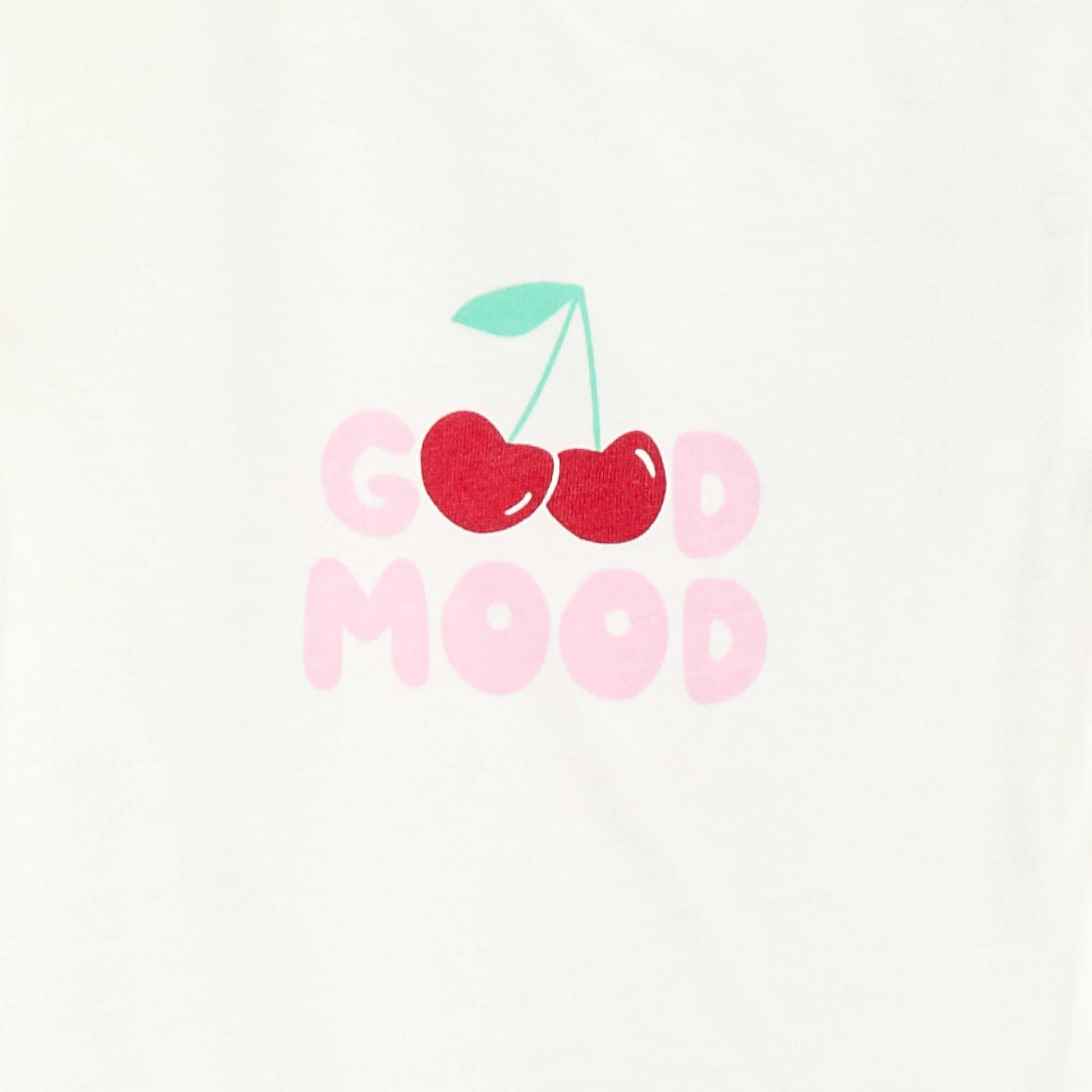Camiseta de punto con mangas cortas BLANCO