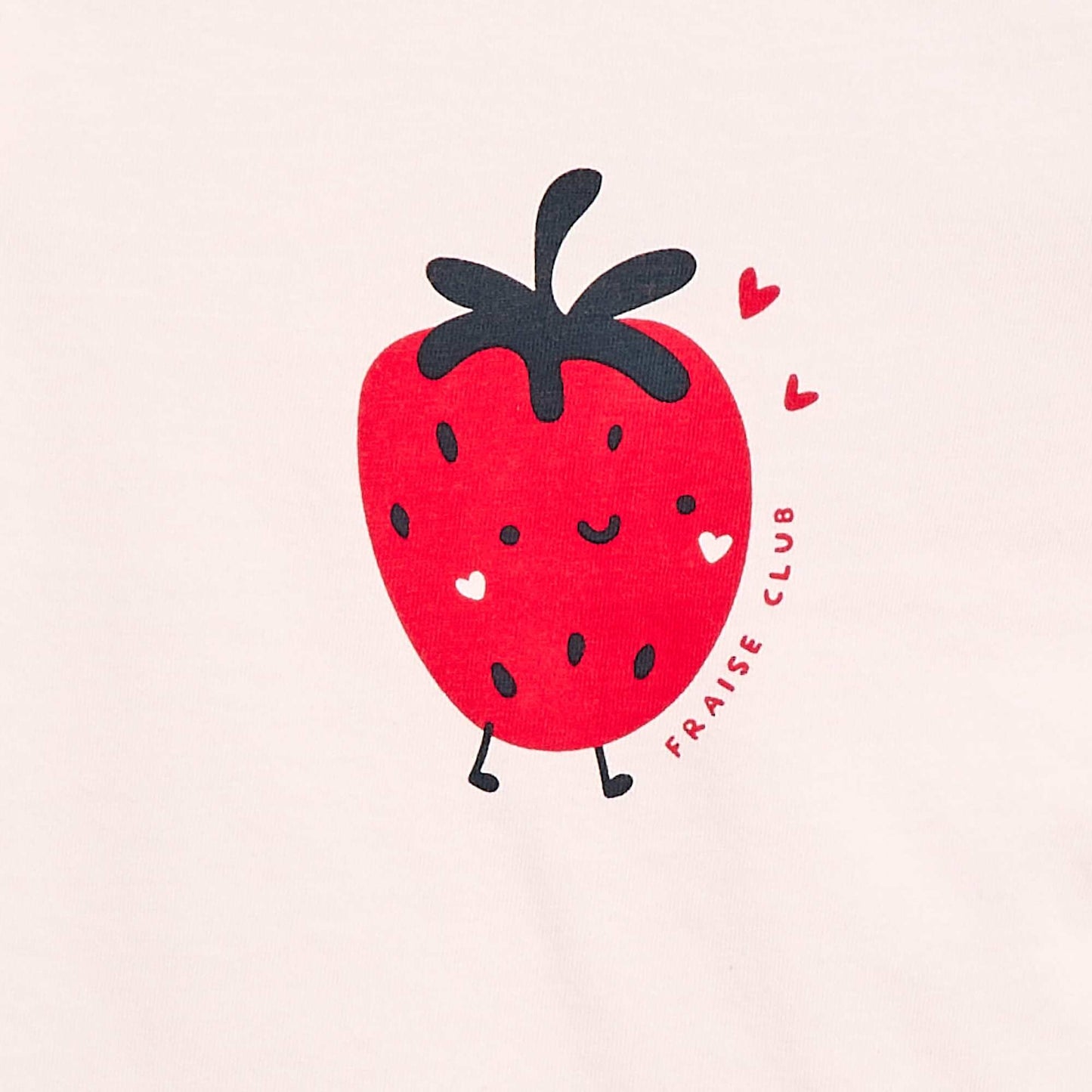 Camiseta de punto con mangas cortas ROSA