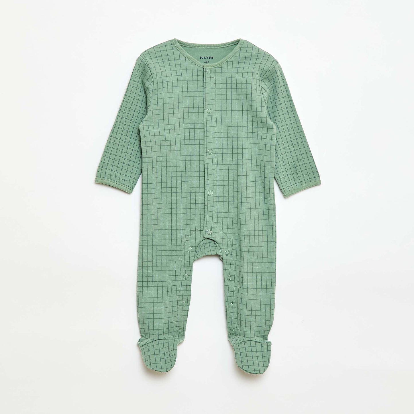 Pack de pijamas peleles con pies VERDE