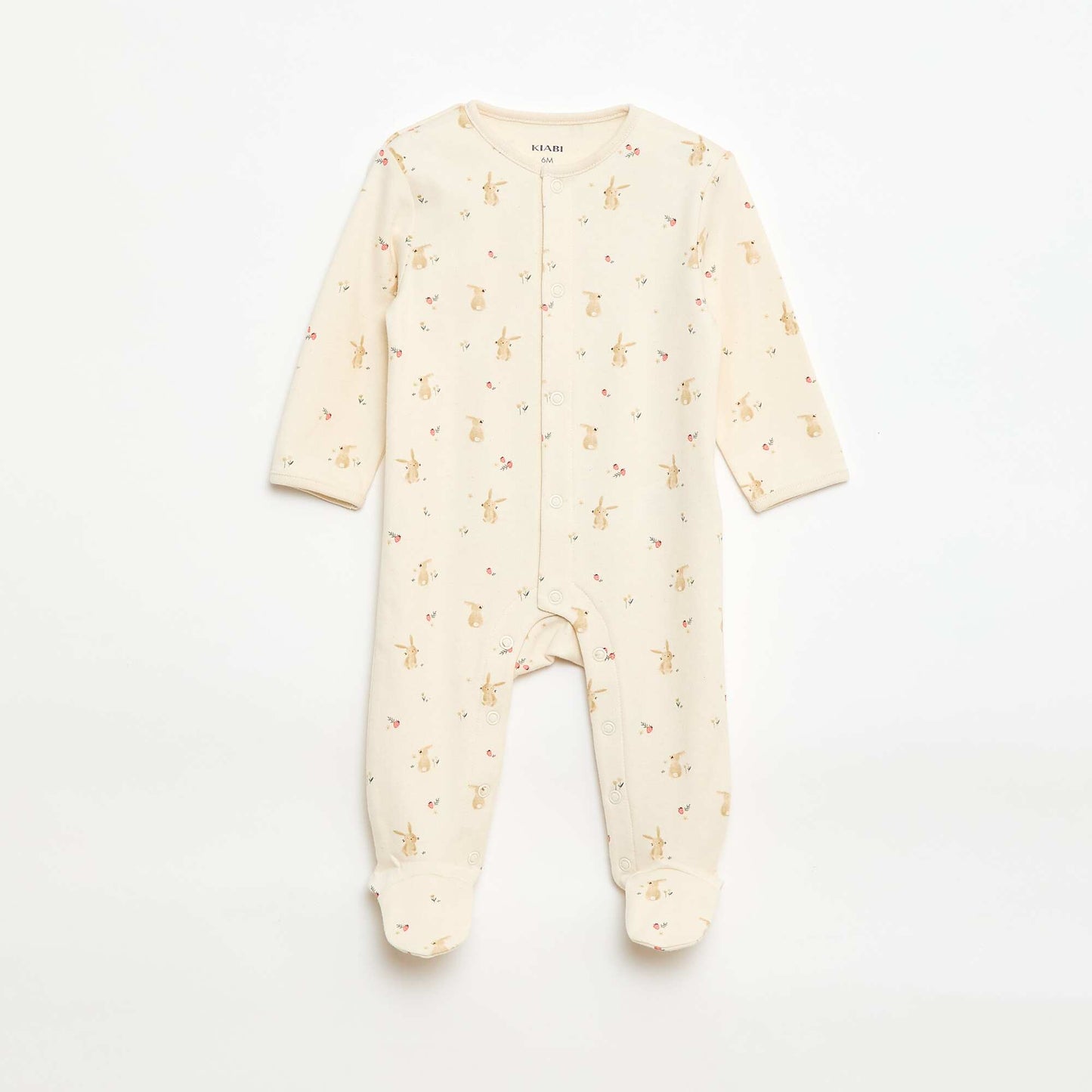 Pack de pijamas peleles con pies BLANCO