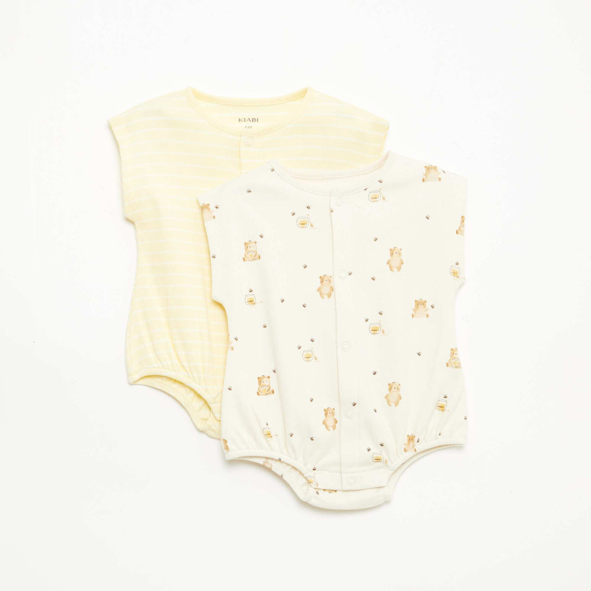 Pack de 2 bodies AMARILLO