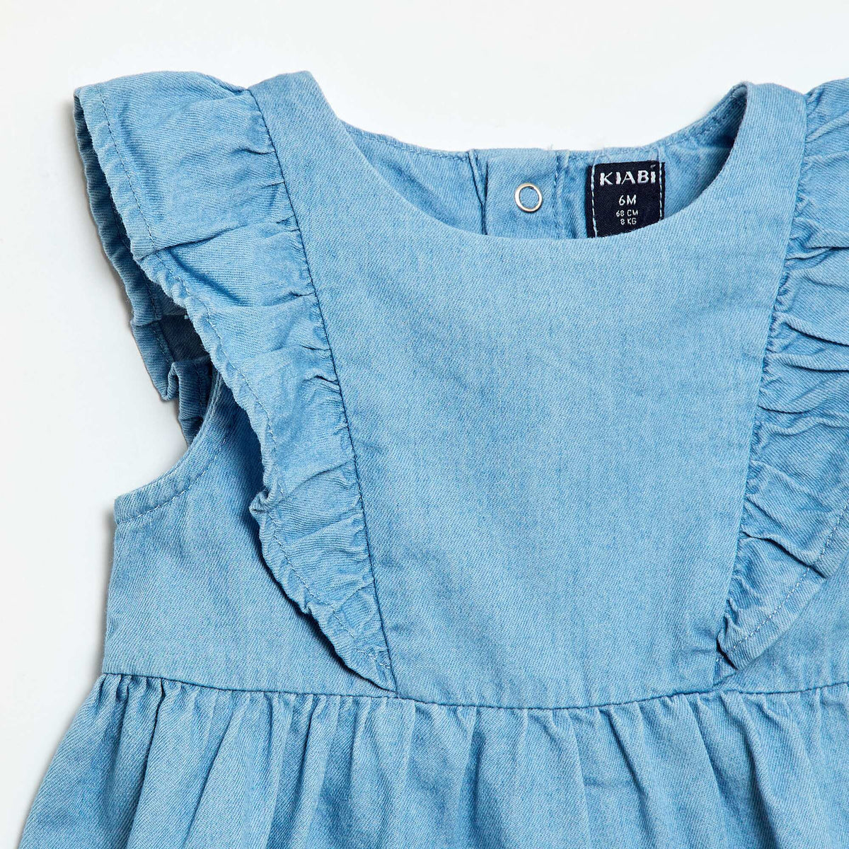 Conjunto vestido + braguita de jean - 2 piezas AZUL
