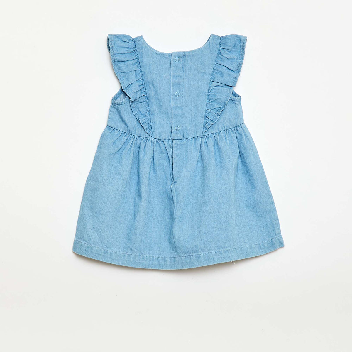 Conjunto vestido + braguita de jean - 2 piezas AZUL