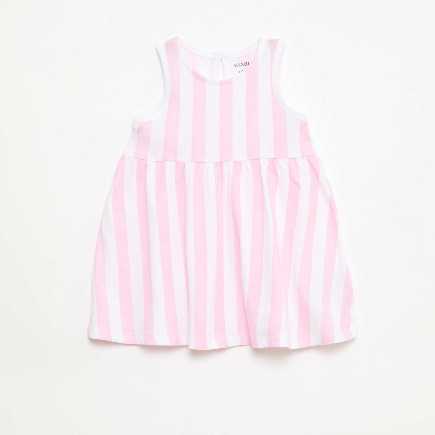 Vestido sin mangas con mensaje ROSA