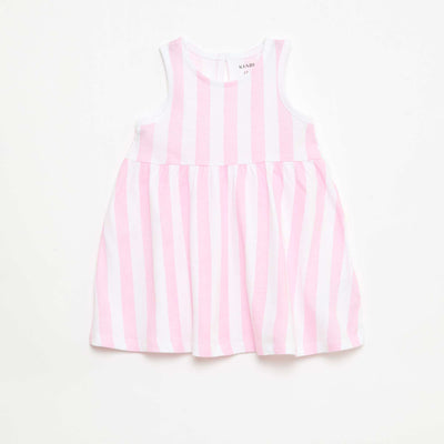 Vestido sin mangas con mensaje ROSA