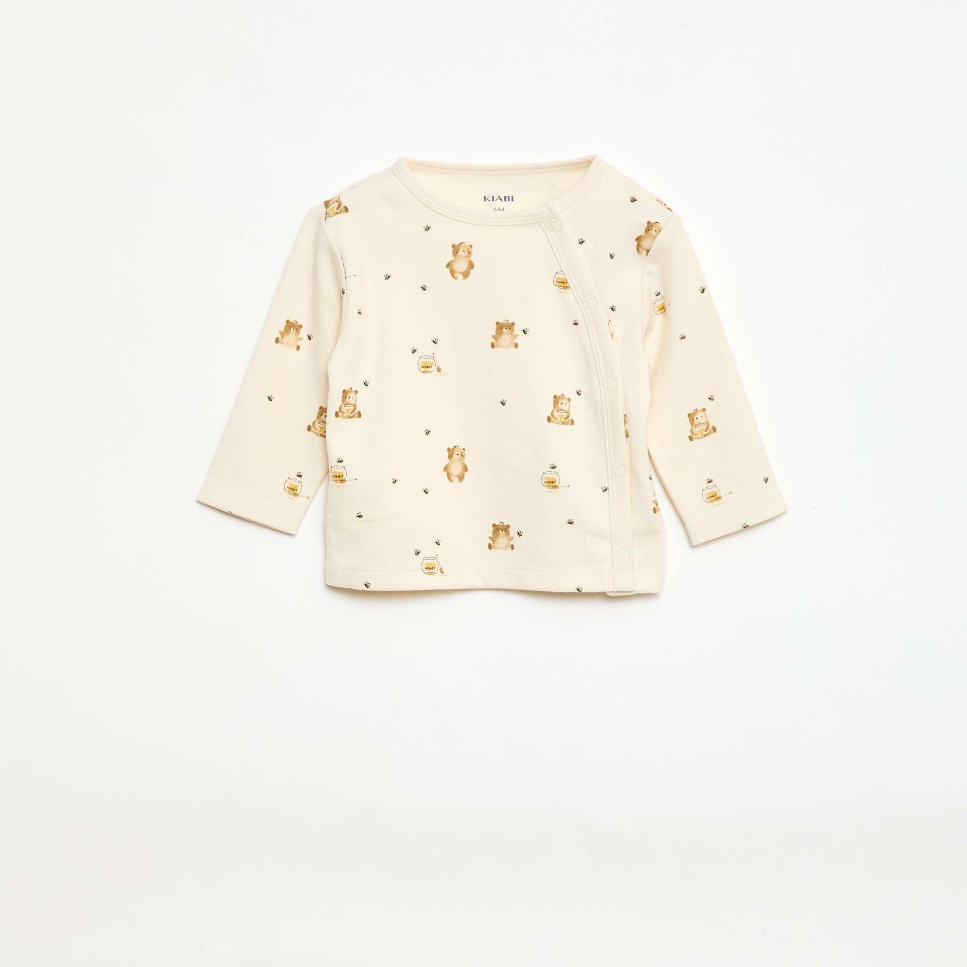Conjunto de pijama de felpa - 2 piezas BLANCO