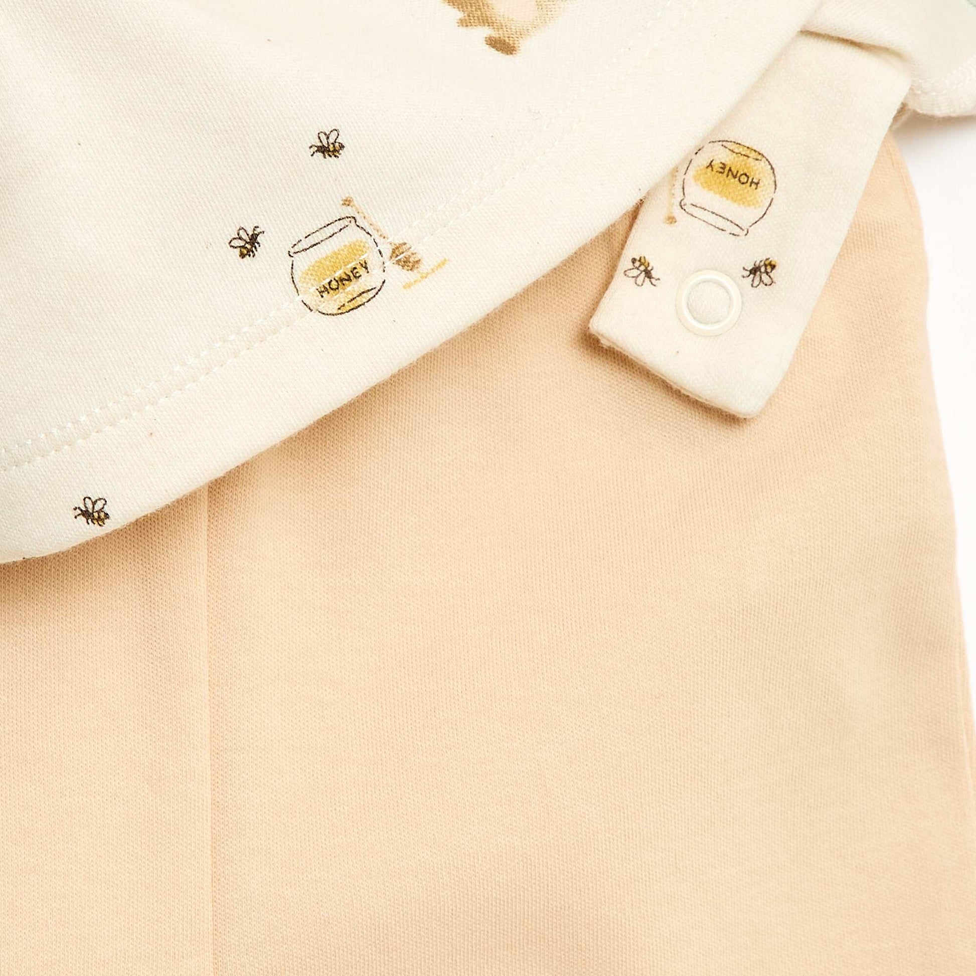 Conjunto de pijama de felpa - 2 piezas BLANCO