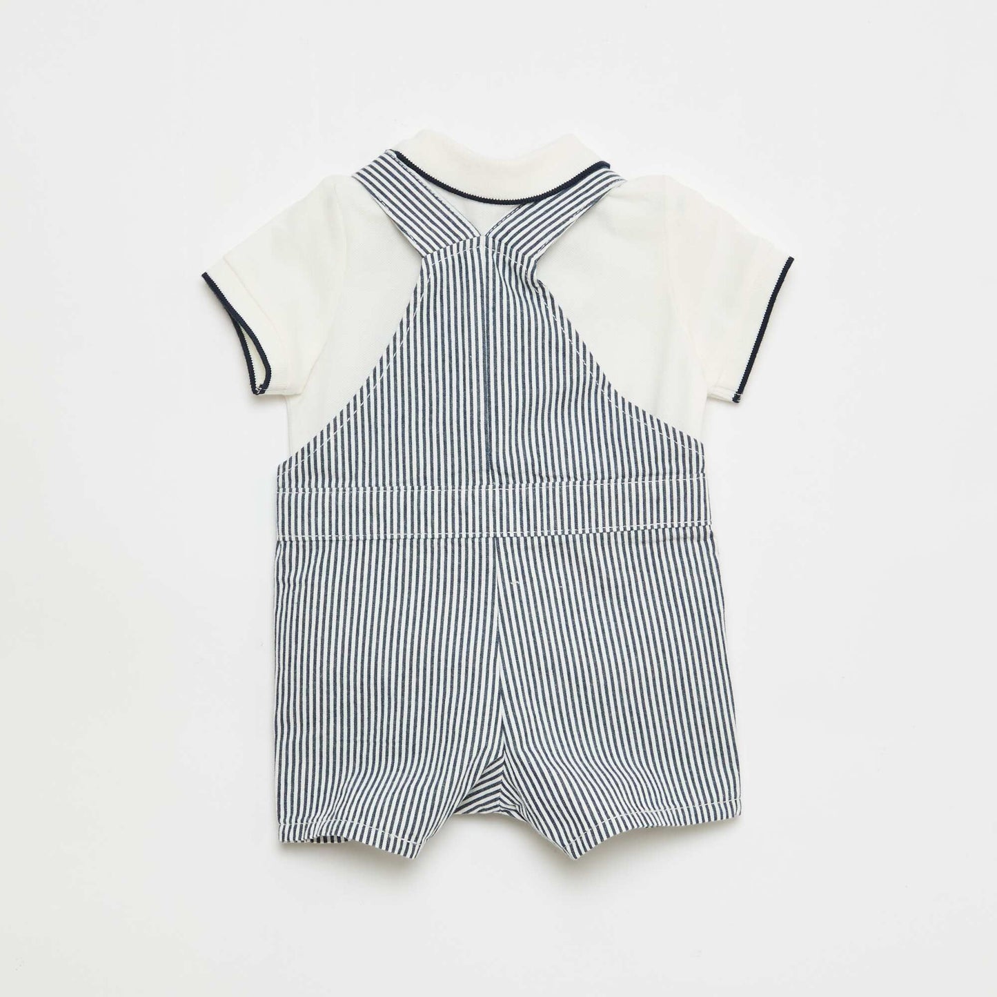 Conjunto enterito + remera - 2 piezas AZUL