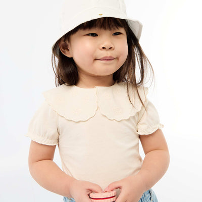 Body con cuello Claudine BLANCO