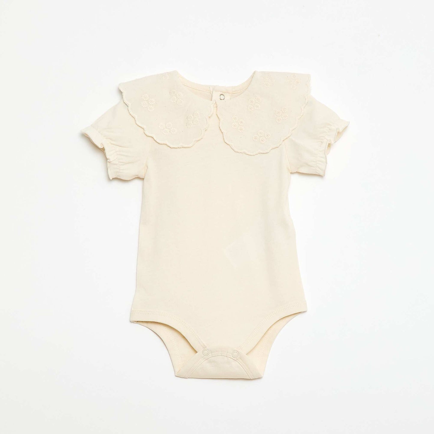 Body con cuello Claudine BLANCO