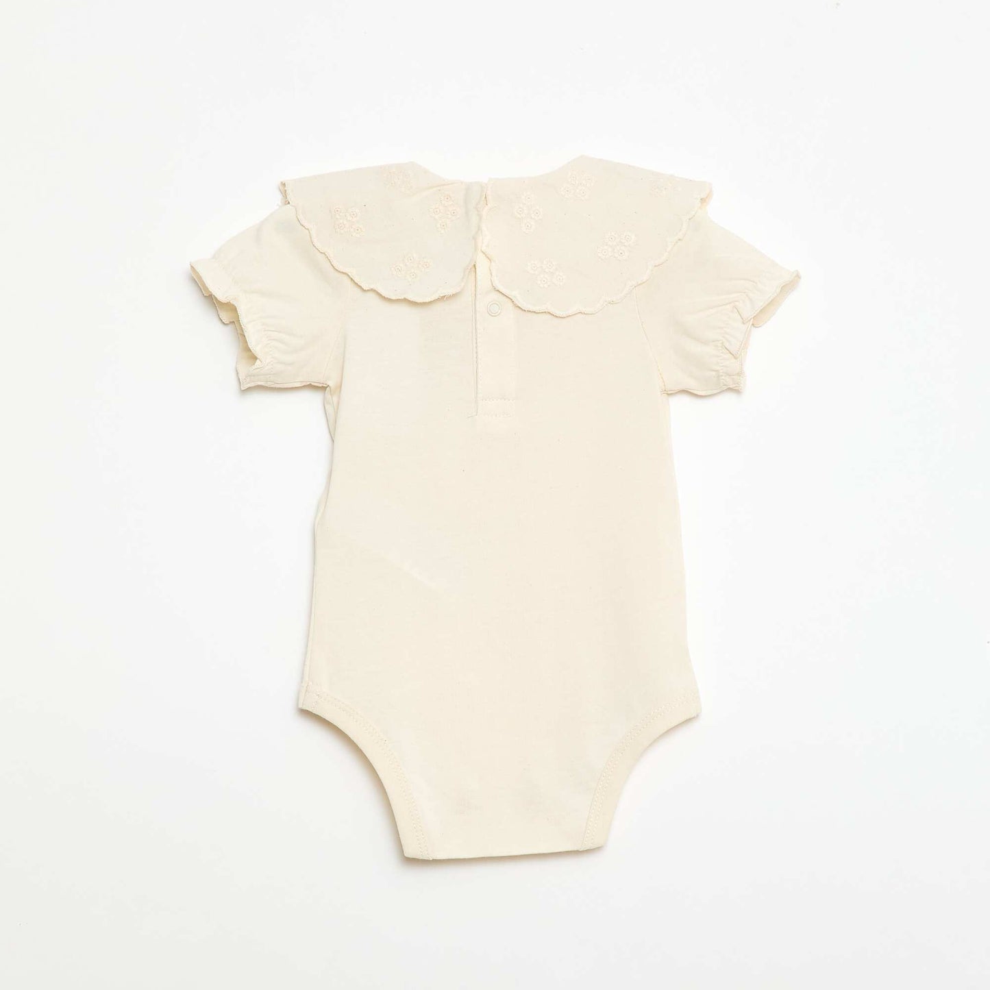 Body con cuello Claudine BLANCO
