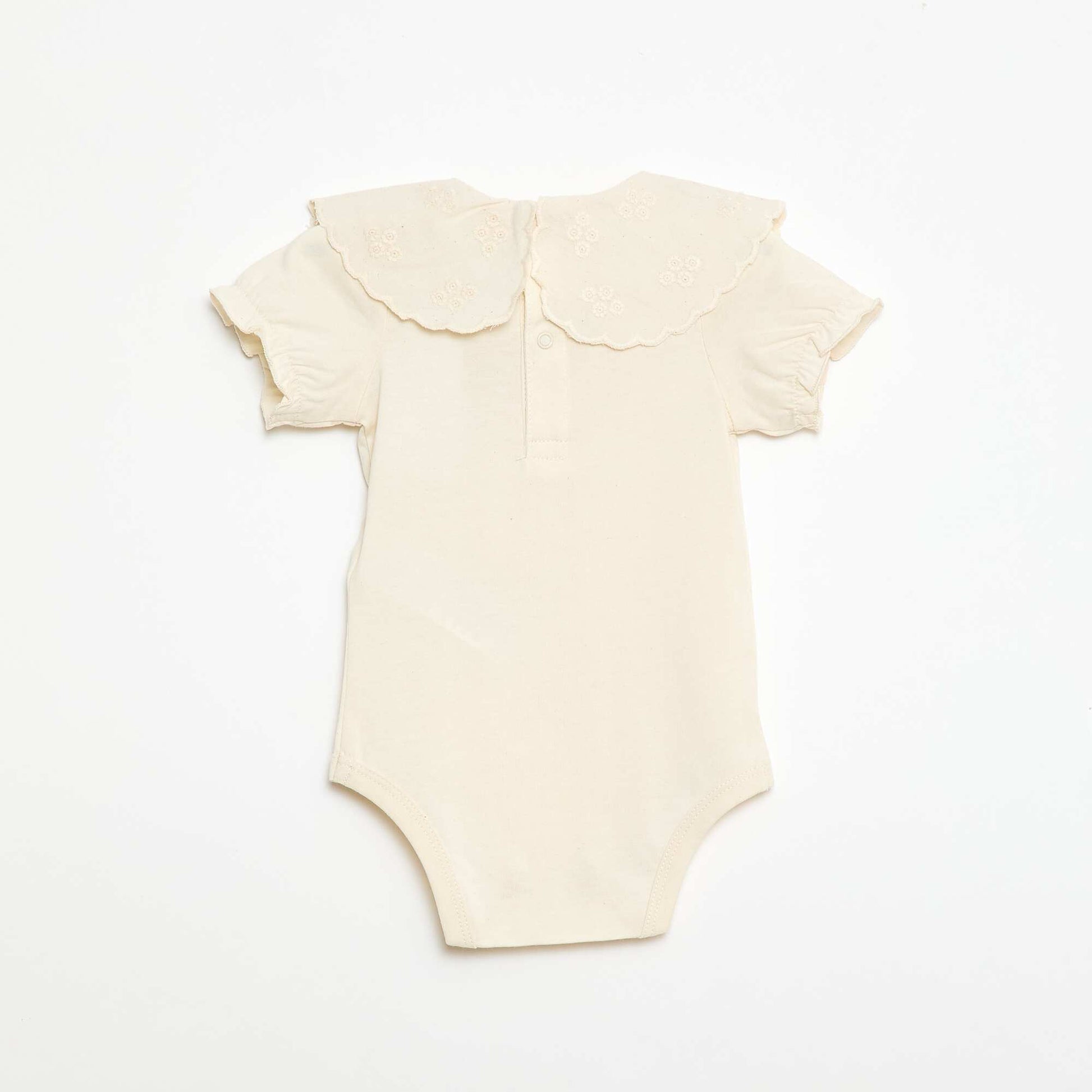 Body con cuello Claudine BLANCO