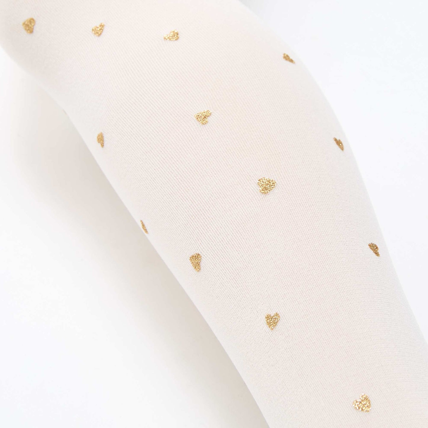 Pack de 2 medias ligeras estampadas BLANCO