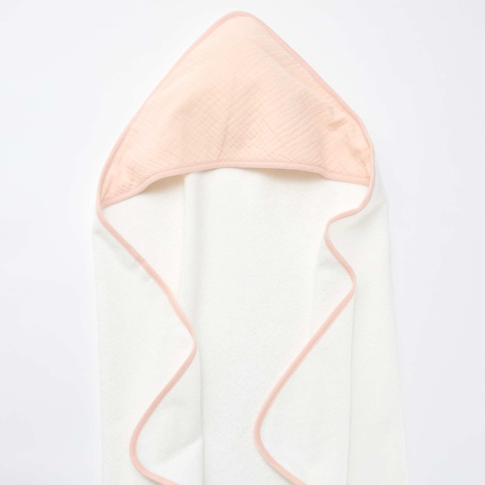 Capa de baño de algodón 62 x 104 cm ROSA