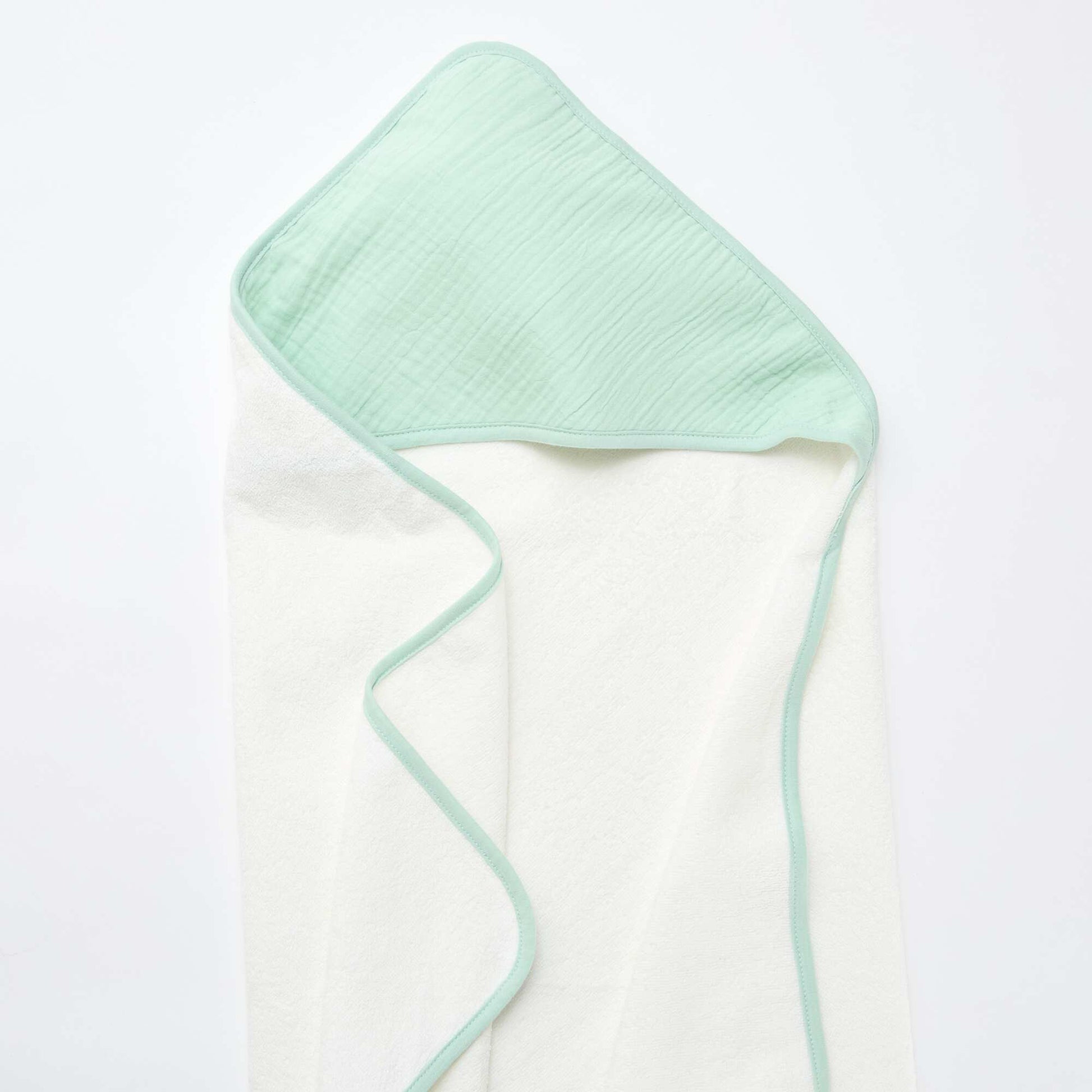 Capa de baño de algodón 62 x 104 cm VERDE