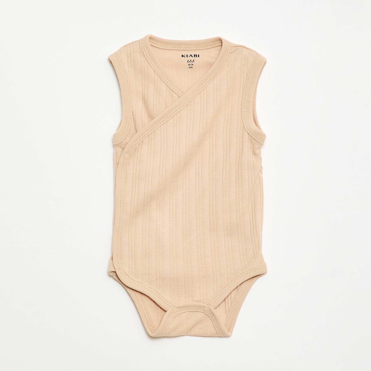 Pack de 3 bodies acanalados BLANCO