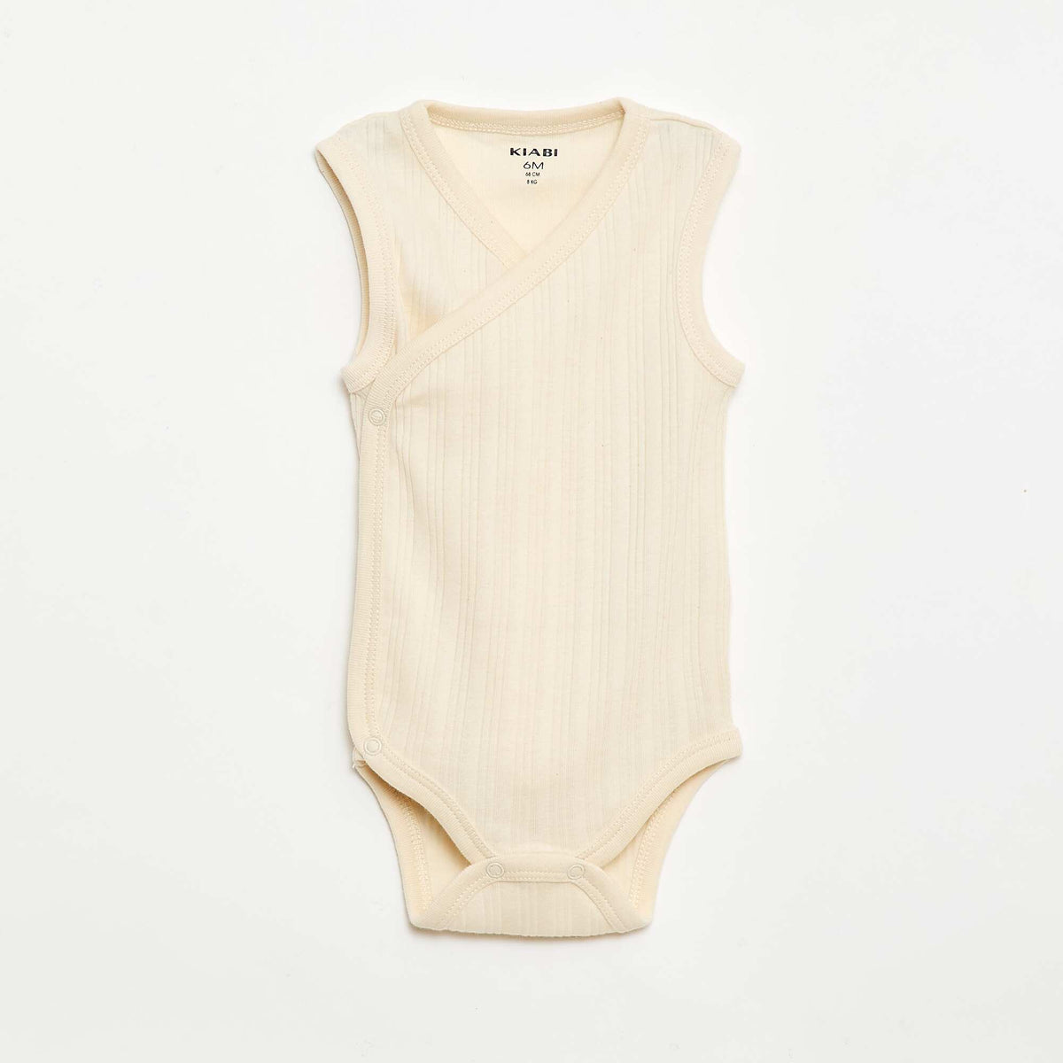 Pack de 3 bodies acanalados BLANCO
