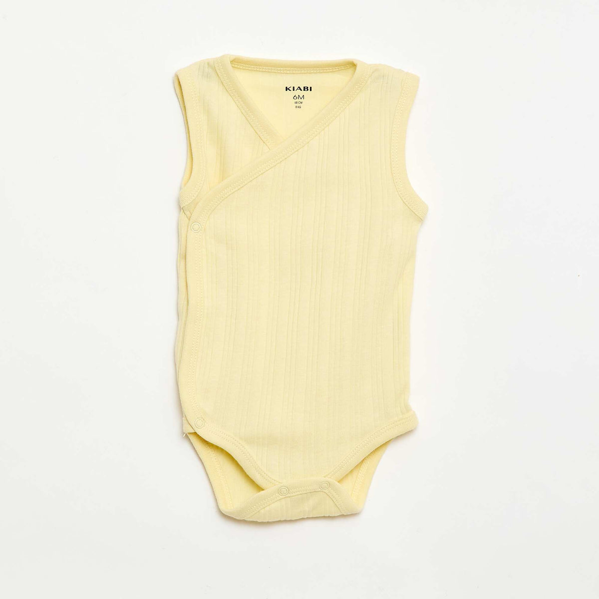 Pack de 3 bodies acanalados BLANCO