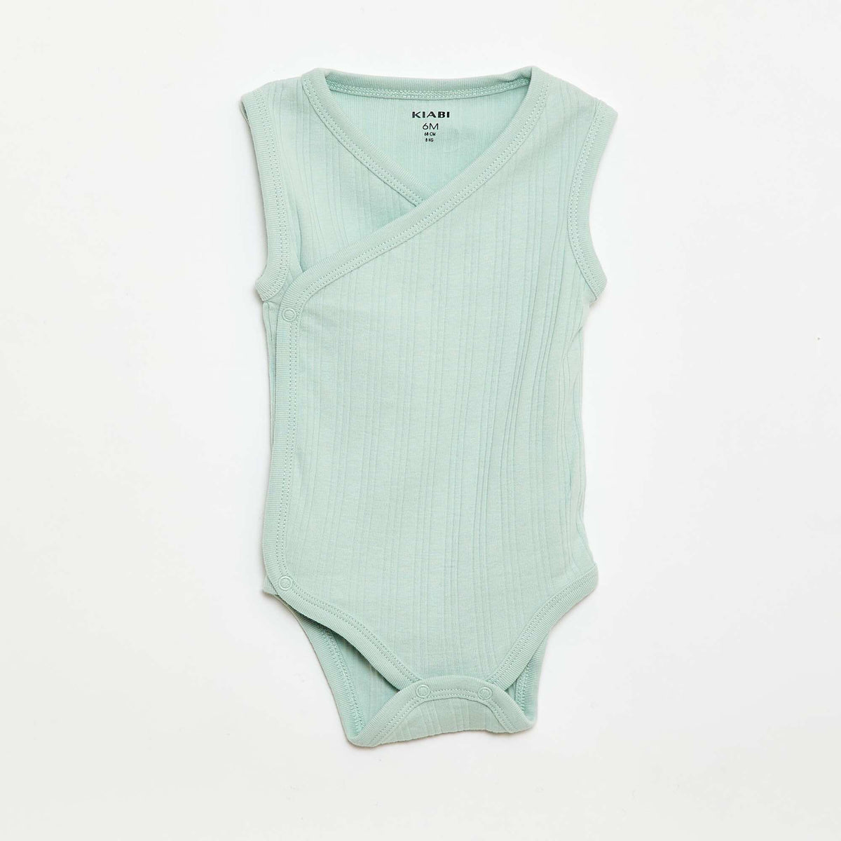 Pack de 3 bodies acanalados VERDE