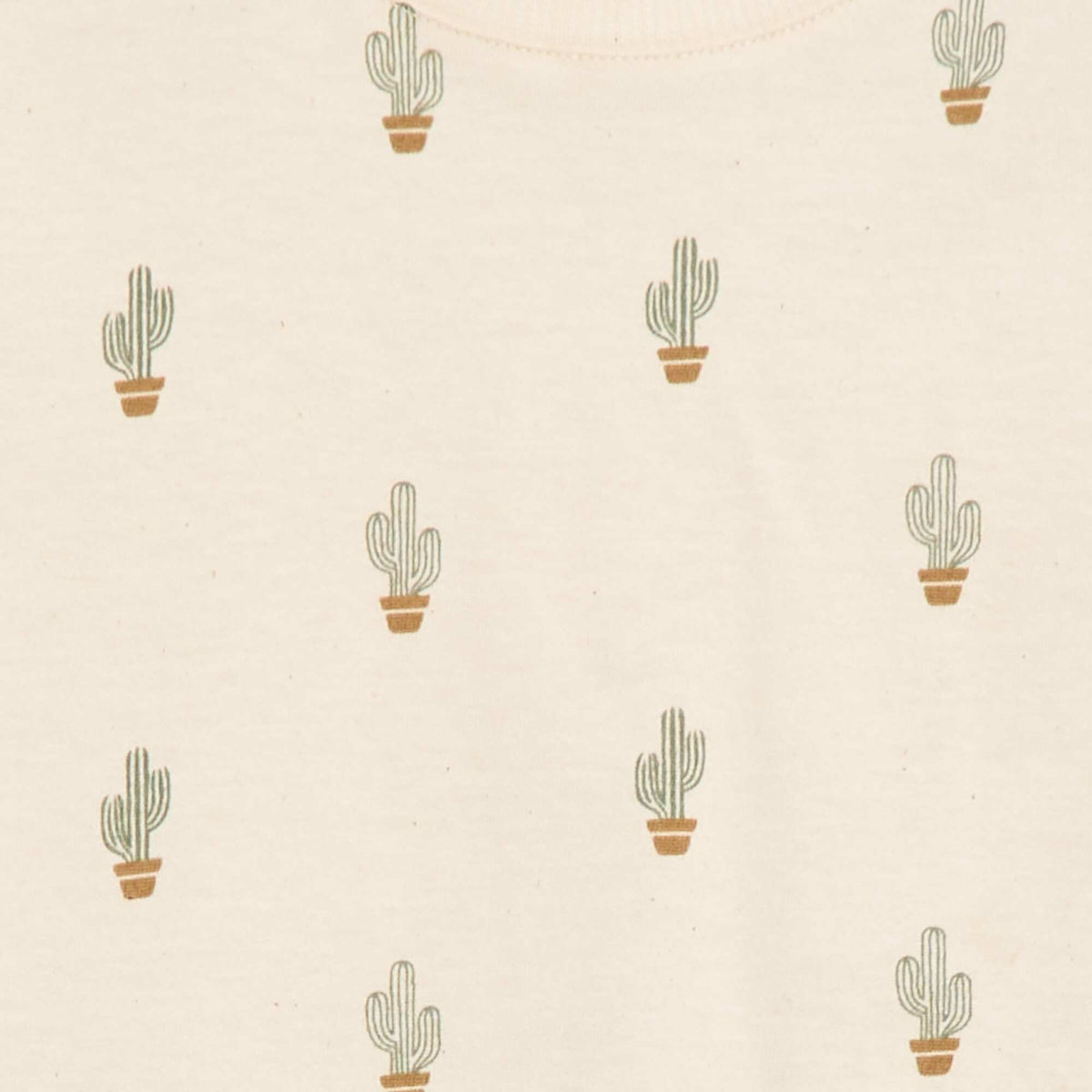 Camiseta lisa de punto de algodón BLANCO