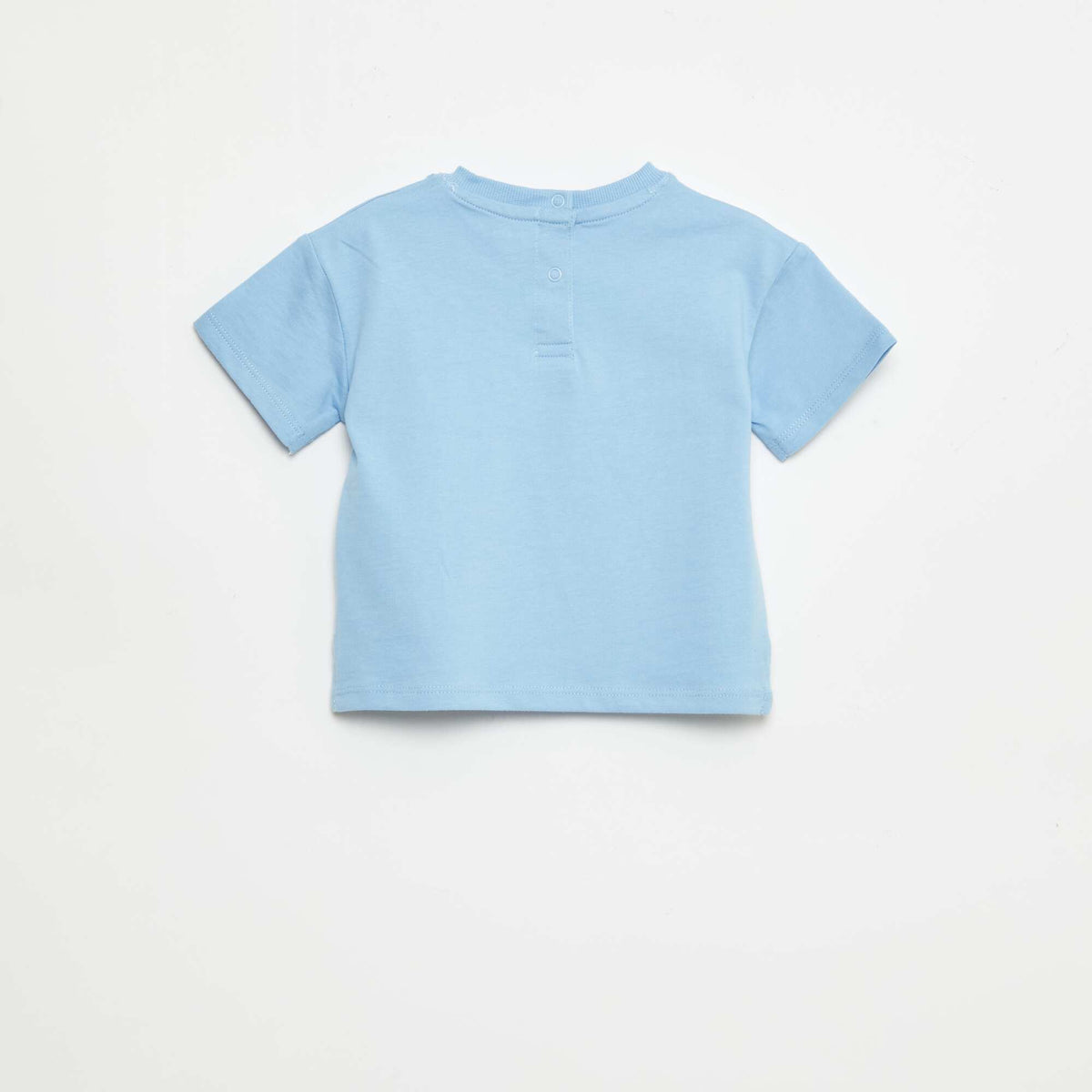 Camiseta lisa sin mangas AZUL