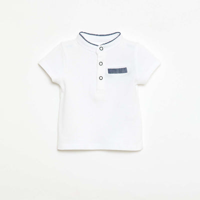 Remera de manga corta BLANCO