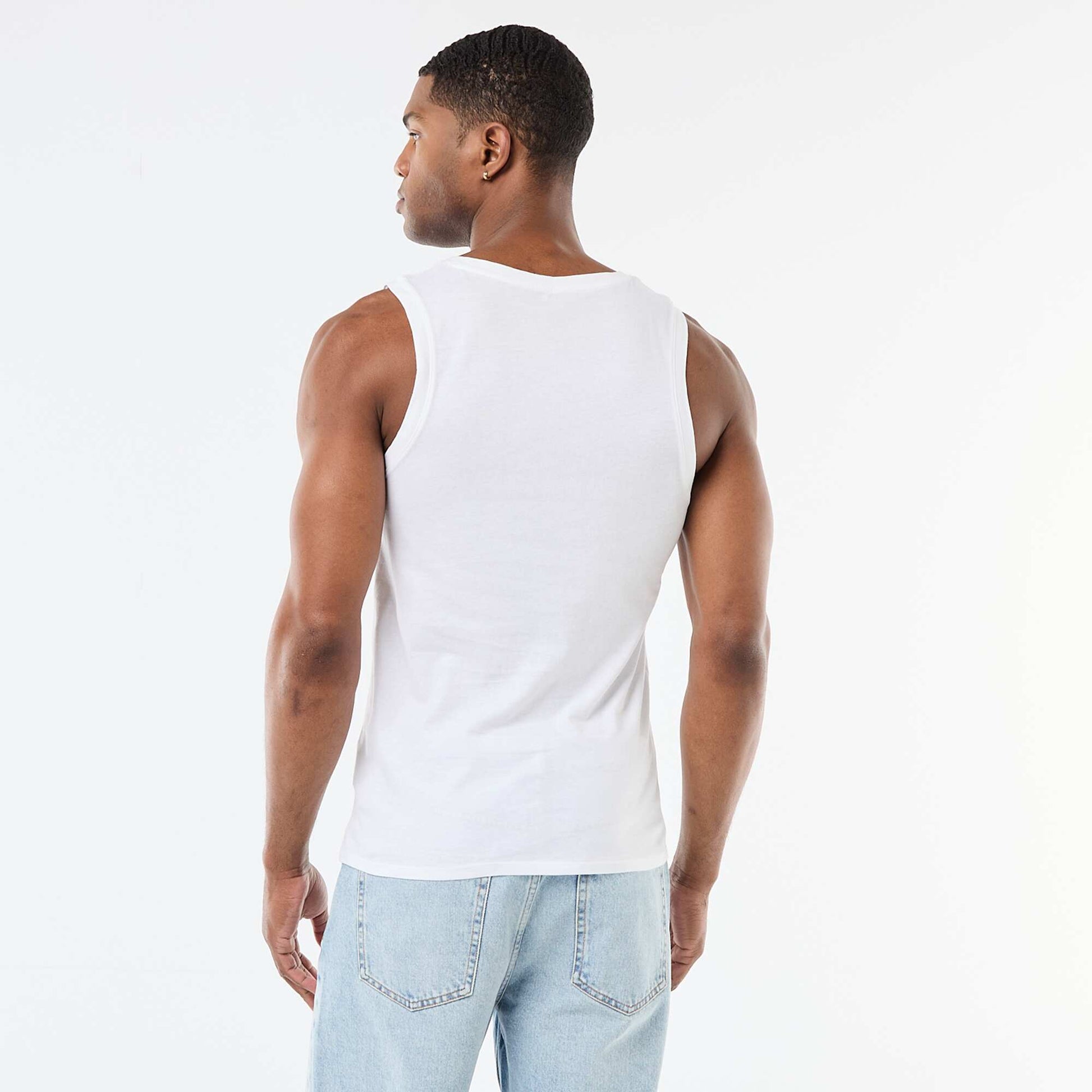Pack de camisetas de tirantes de punto sweater - 2 unidades BLANCO