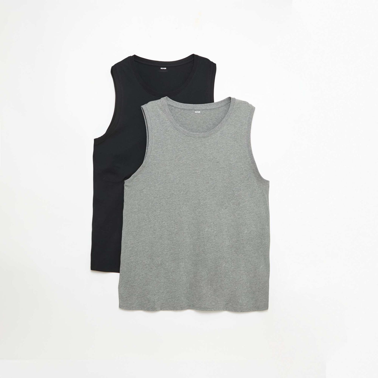 Pack de camisetas de tirantes de punto sweater - 2 unidades GRIS