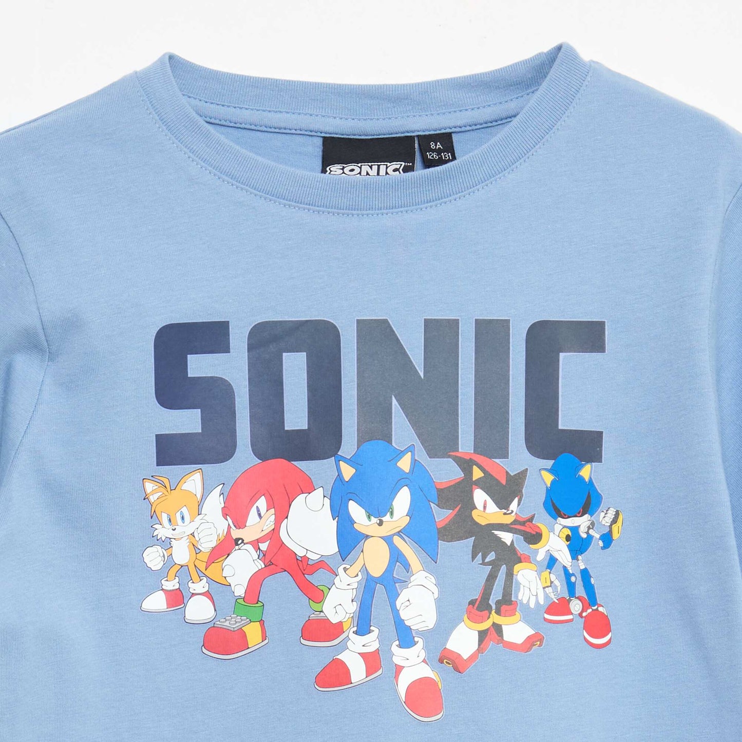Conjunto de pijama 'Sonic' de algodón AZUL