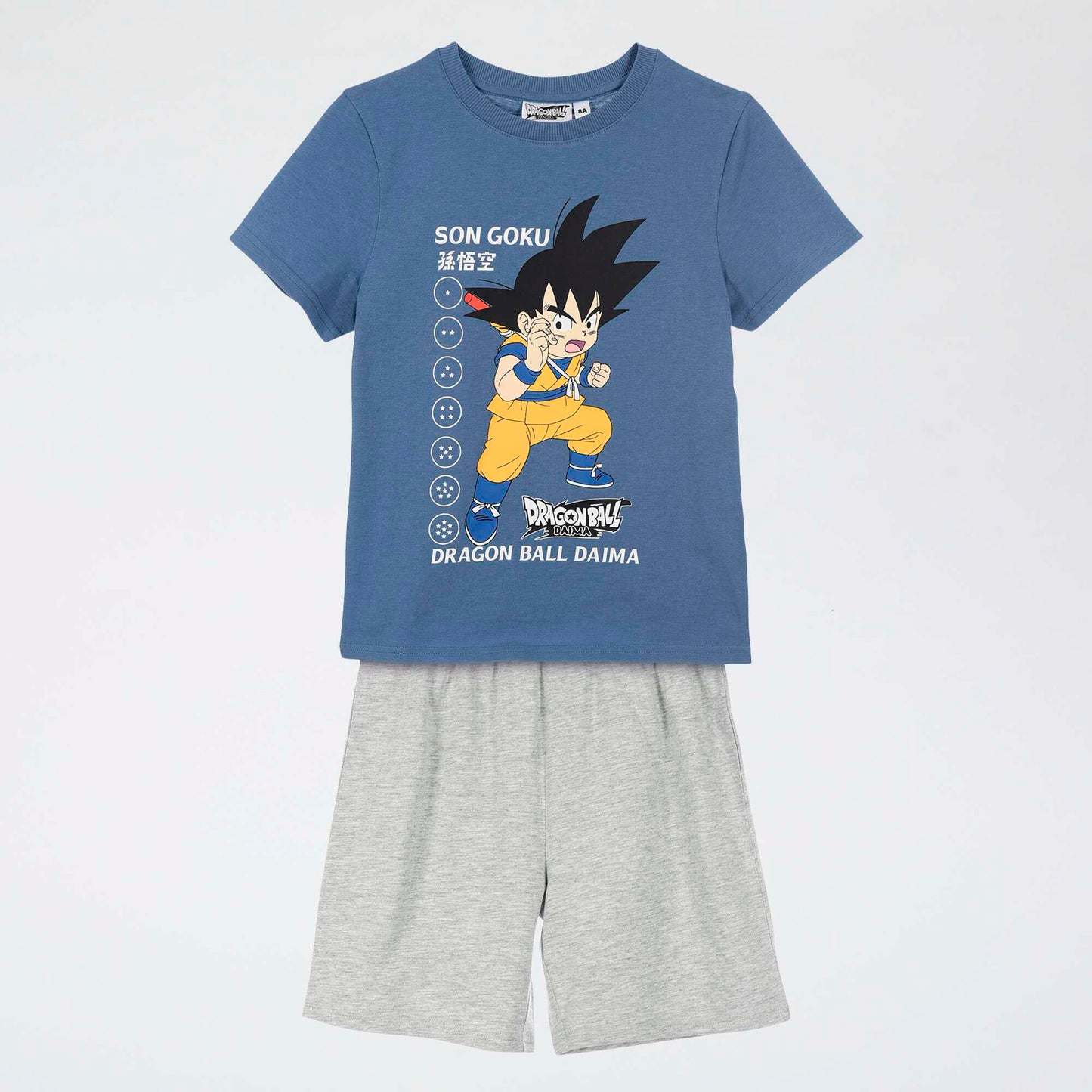 Conjunto de pijama 'Dragon Ball' de algodón AZUL