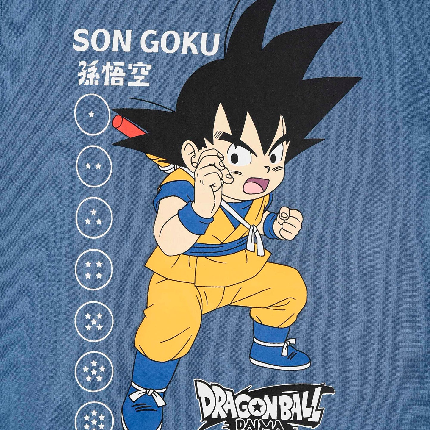 Conjunto de pijama 'Dragon Ball' de algodón AZUL